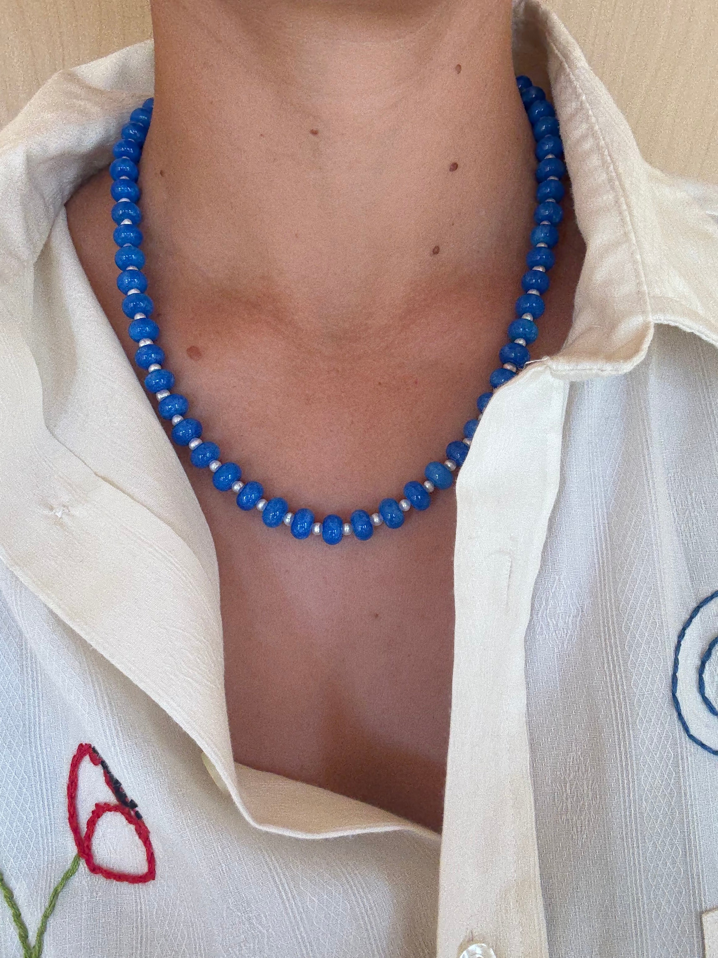My favorite Blue Necklace