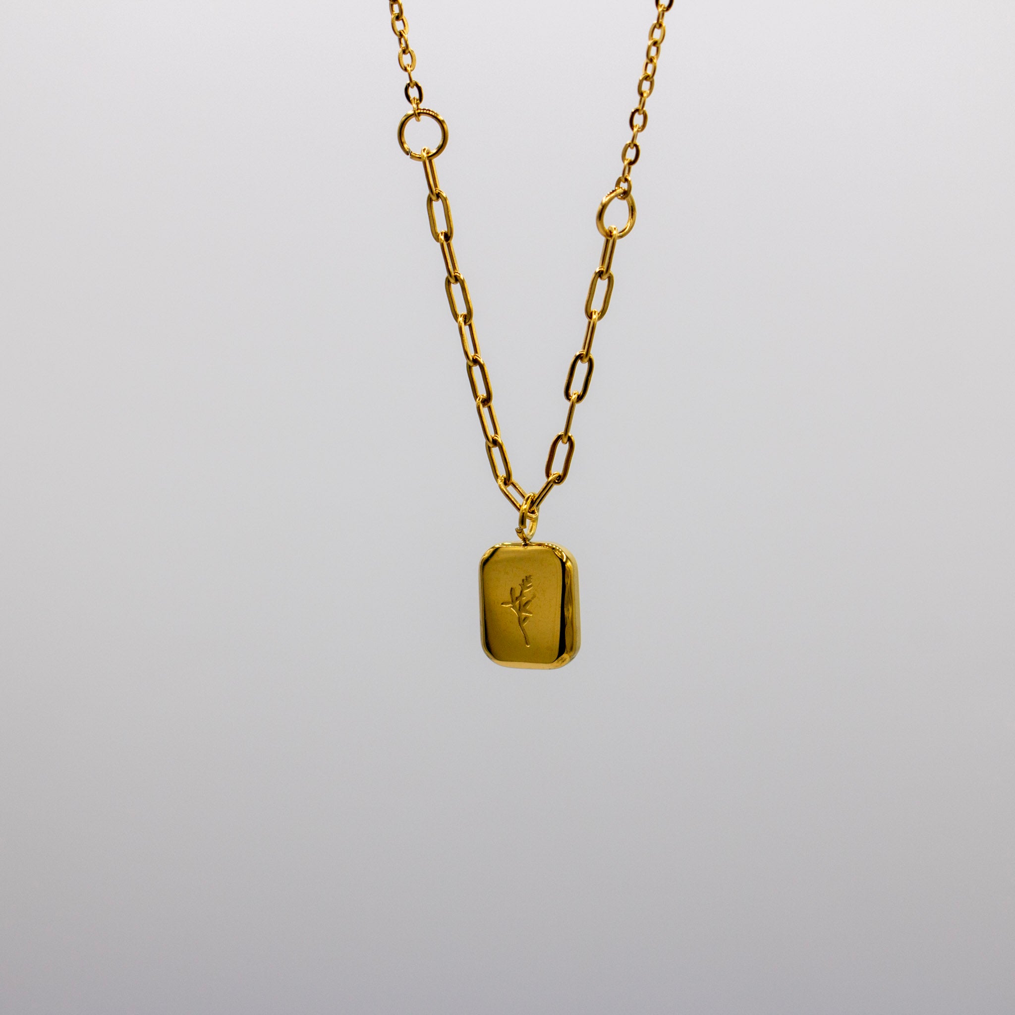 Golden Forever Love Necklace