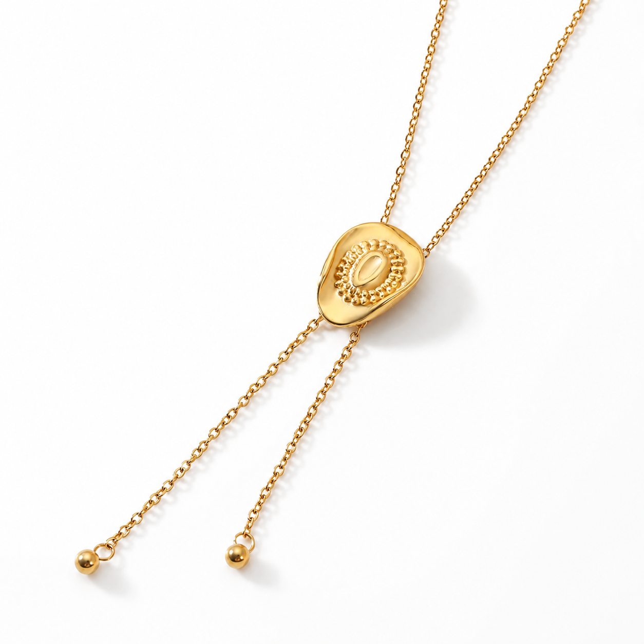 Cowgirl Hat Necklace