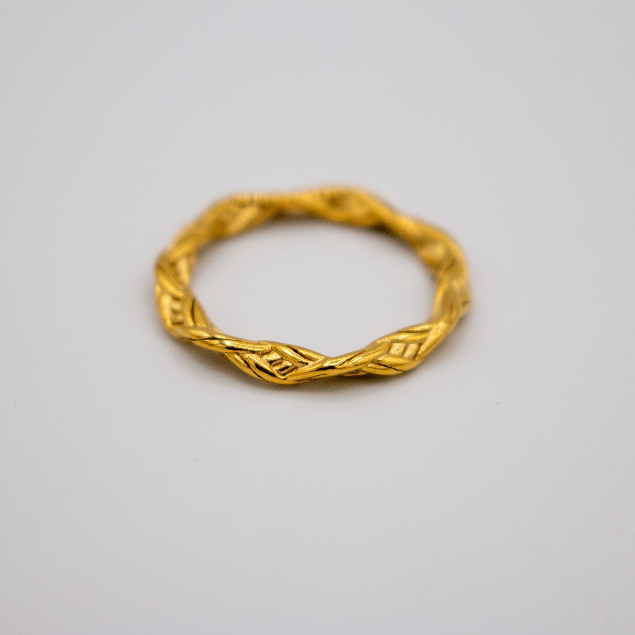 Interwoven Gold Ring