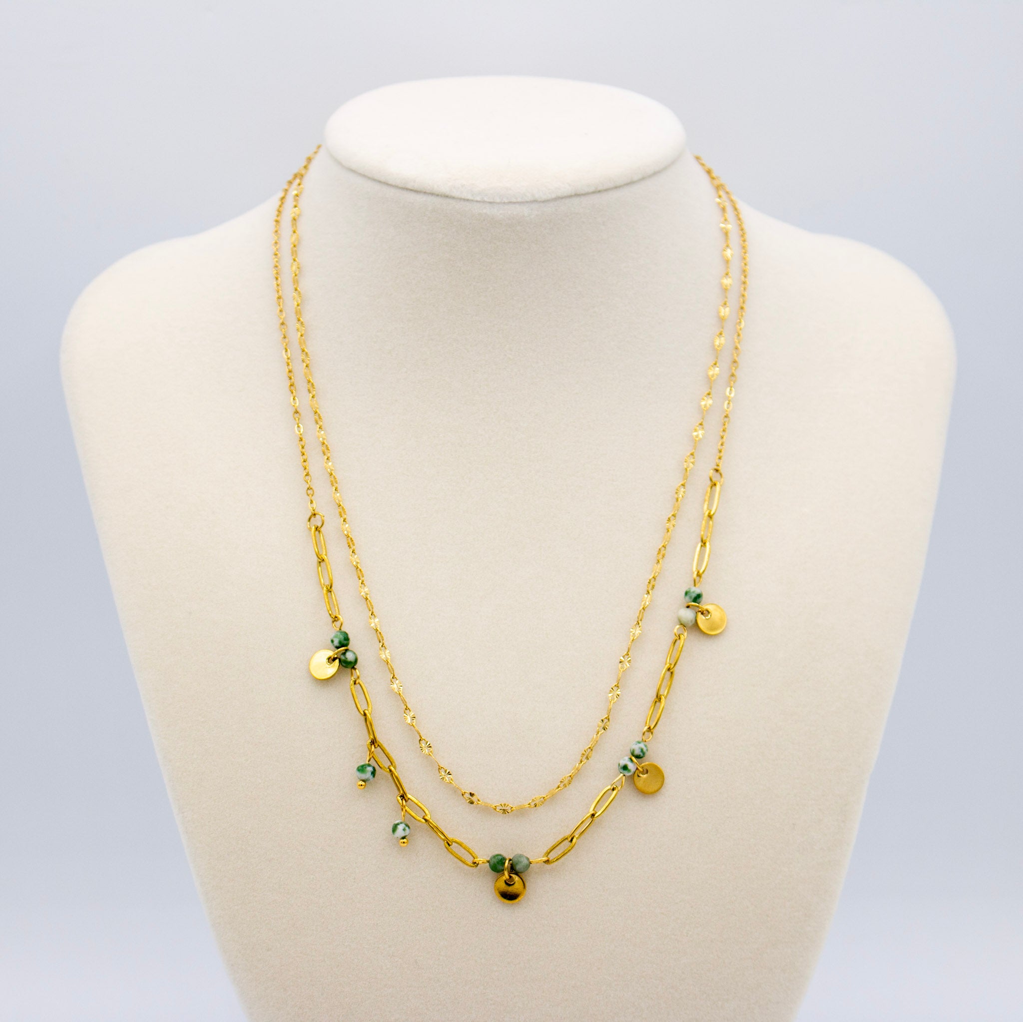Green Agate Necklace