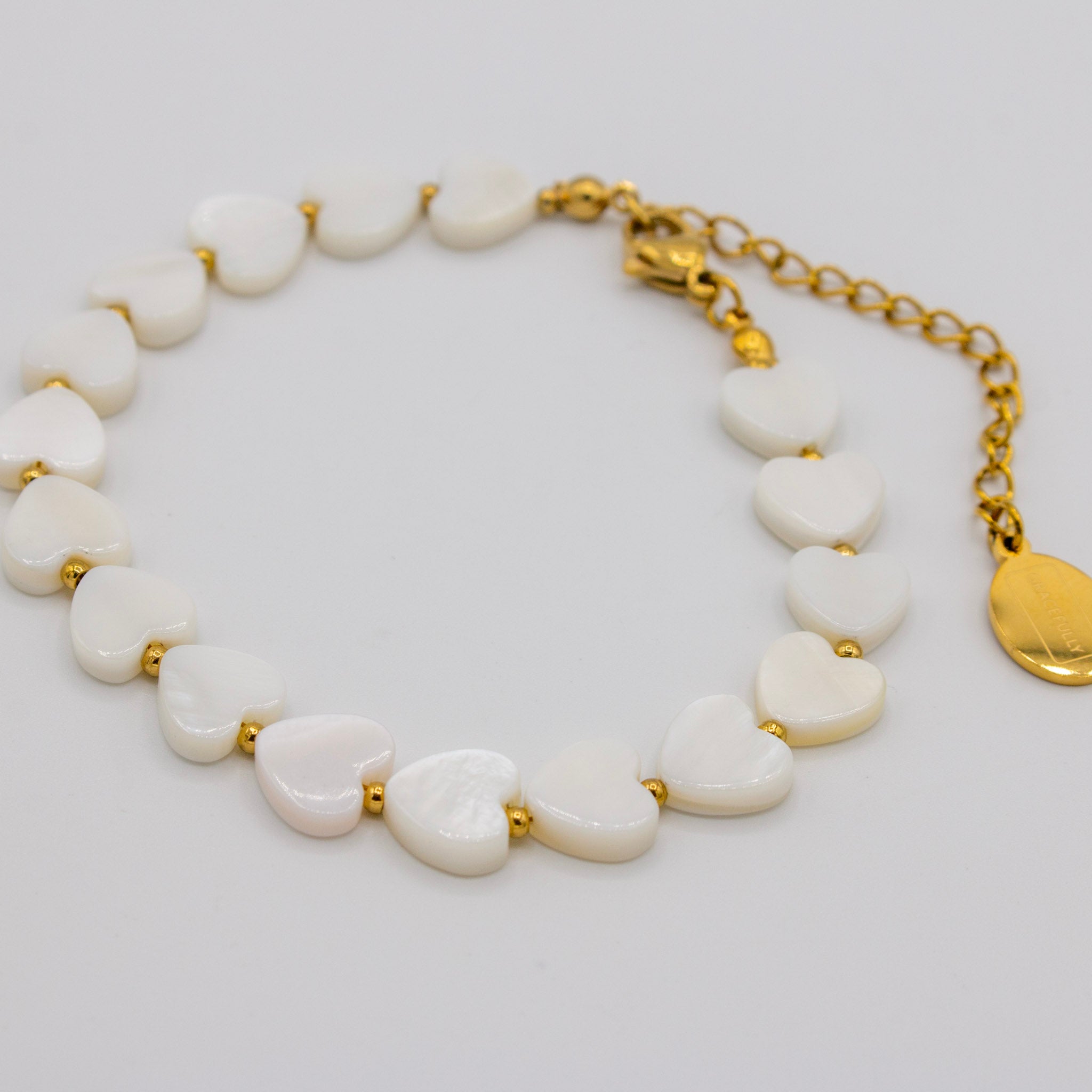 Heart Pearl Bracelet