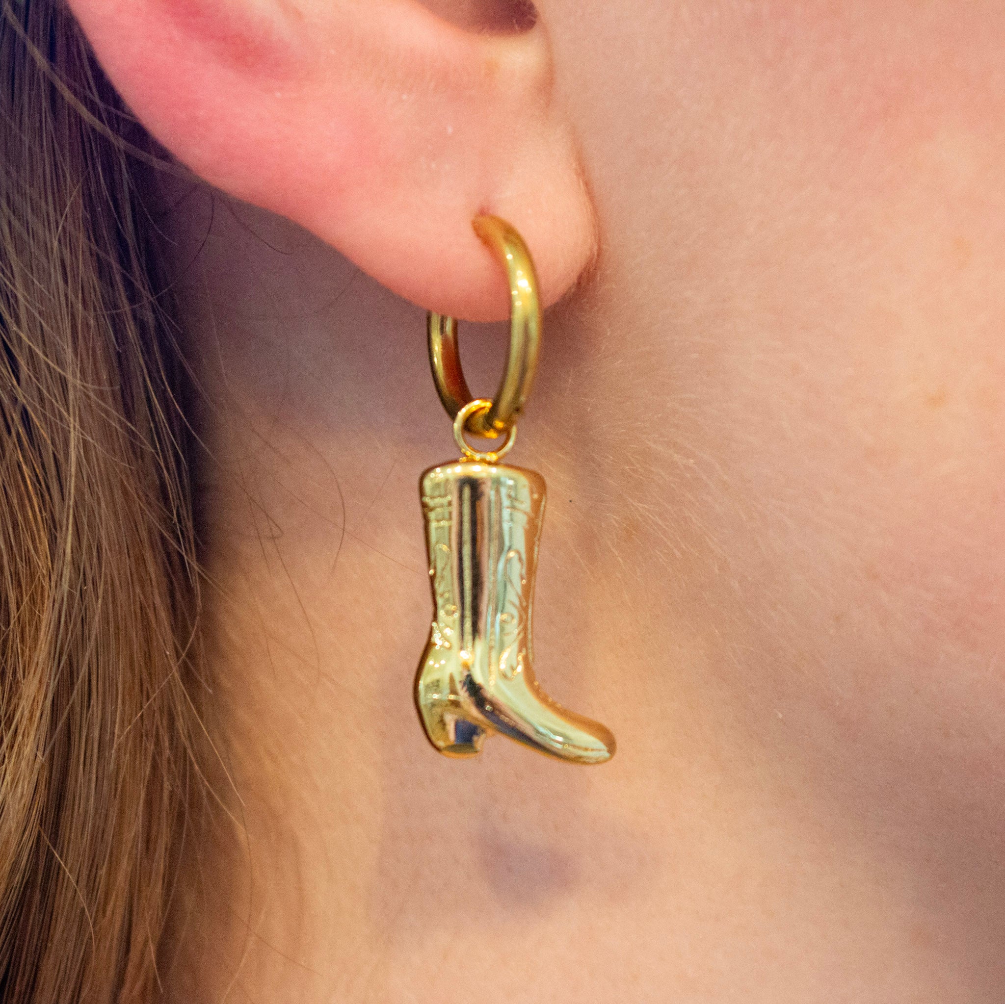Cowgirl Boots Charm Earrings Y’all