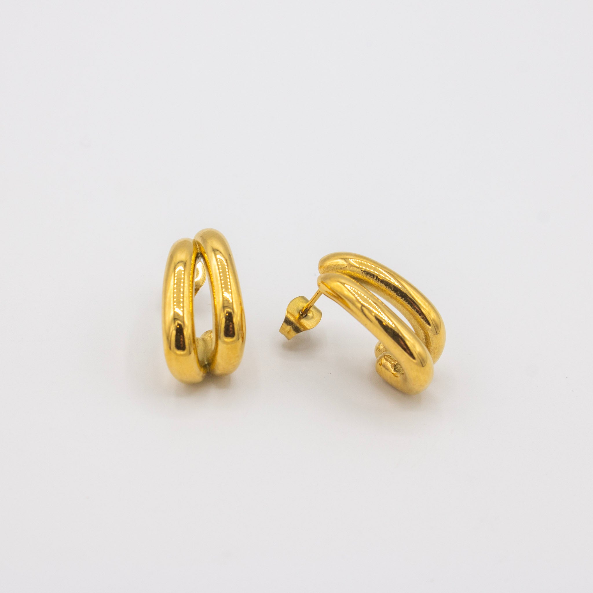 Double Small Hoops