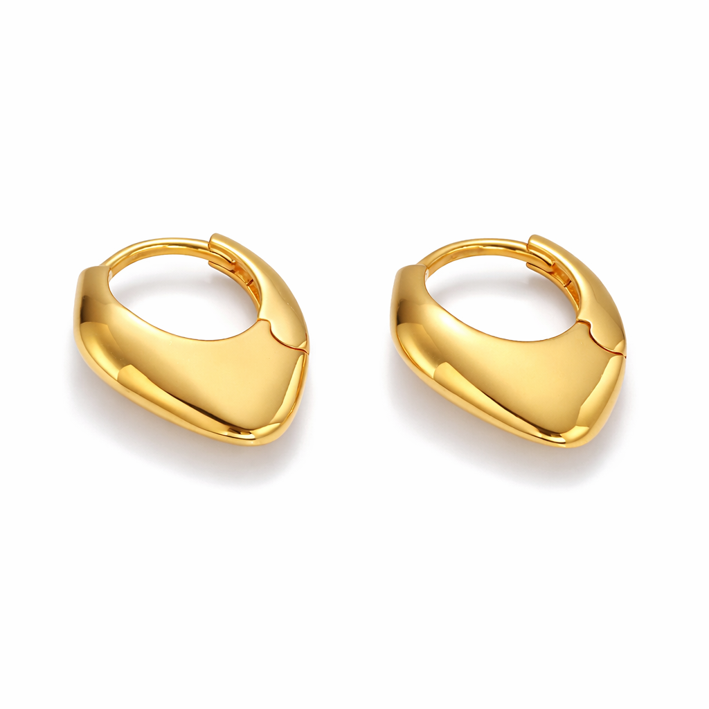 Triangle Dome Earrings