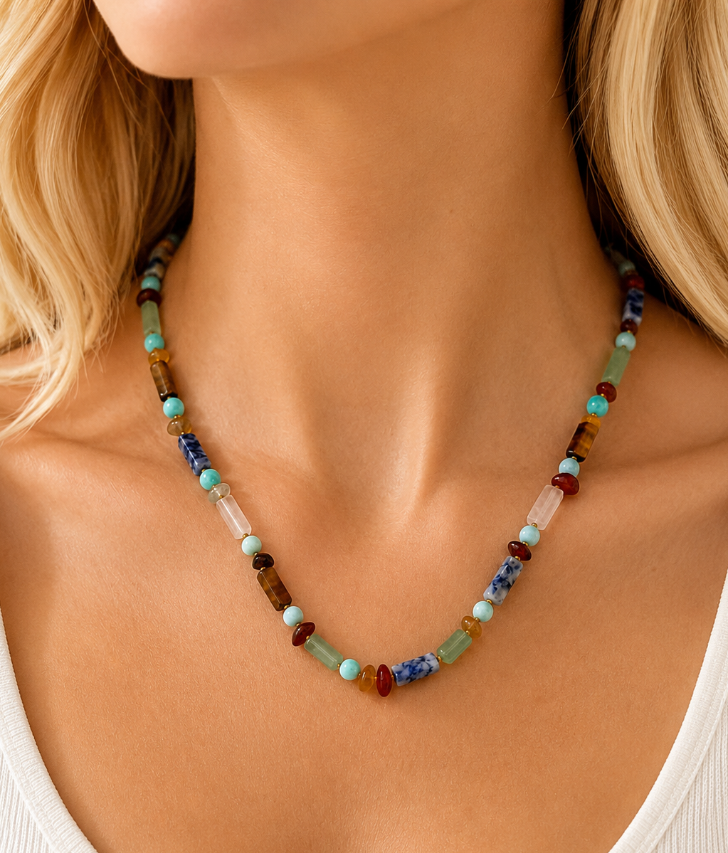 Coastal Mosaic Necklace