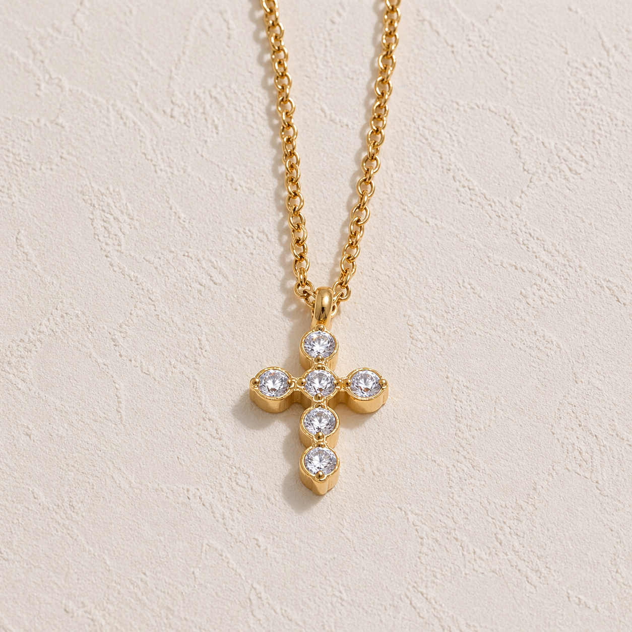 Shining Cross Necklace
