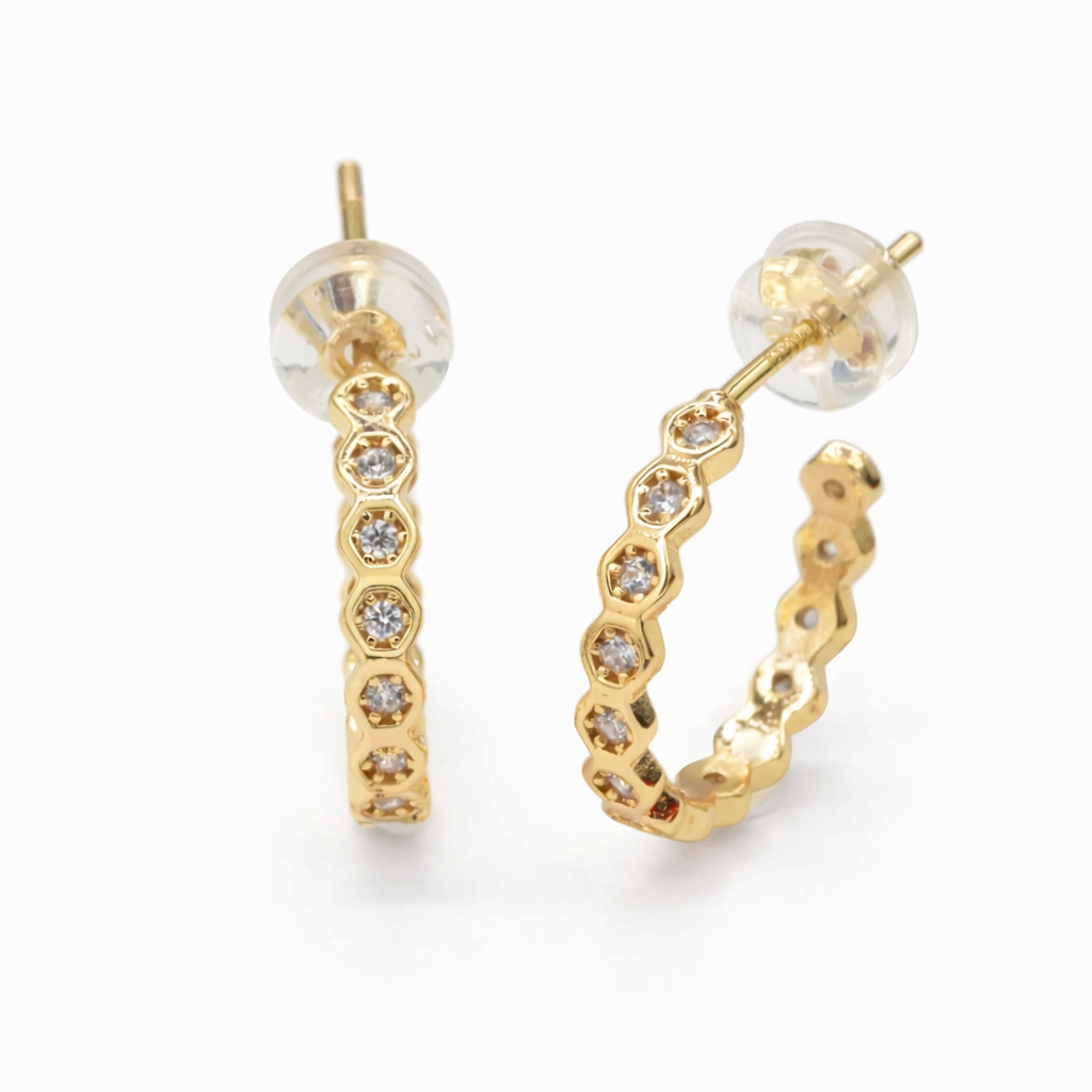 Dainty Cz Hoops