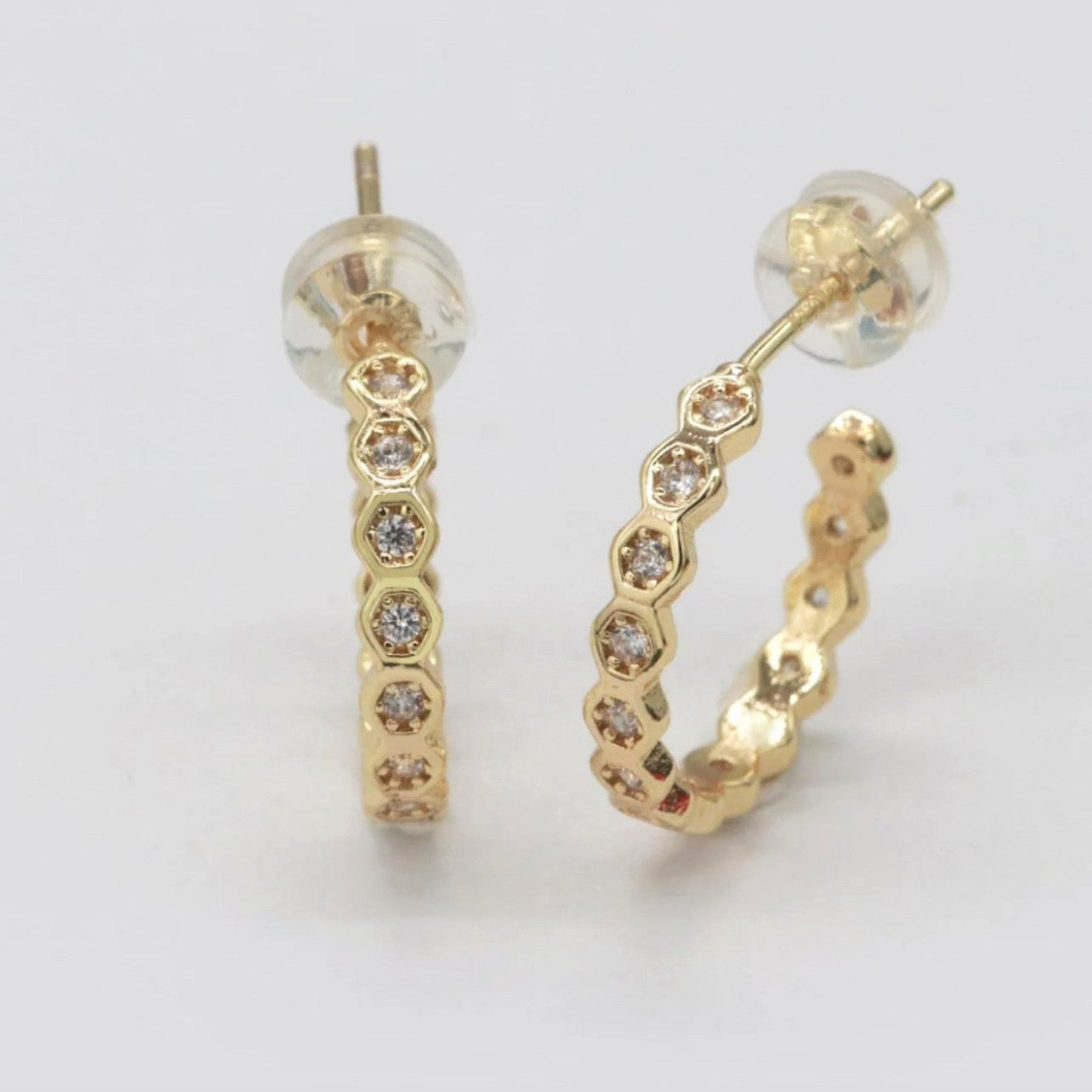 Dainty Cz Hoops