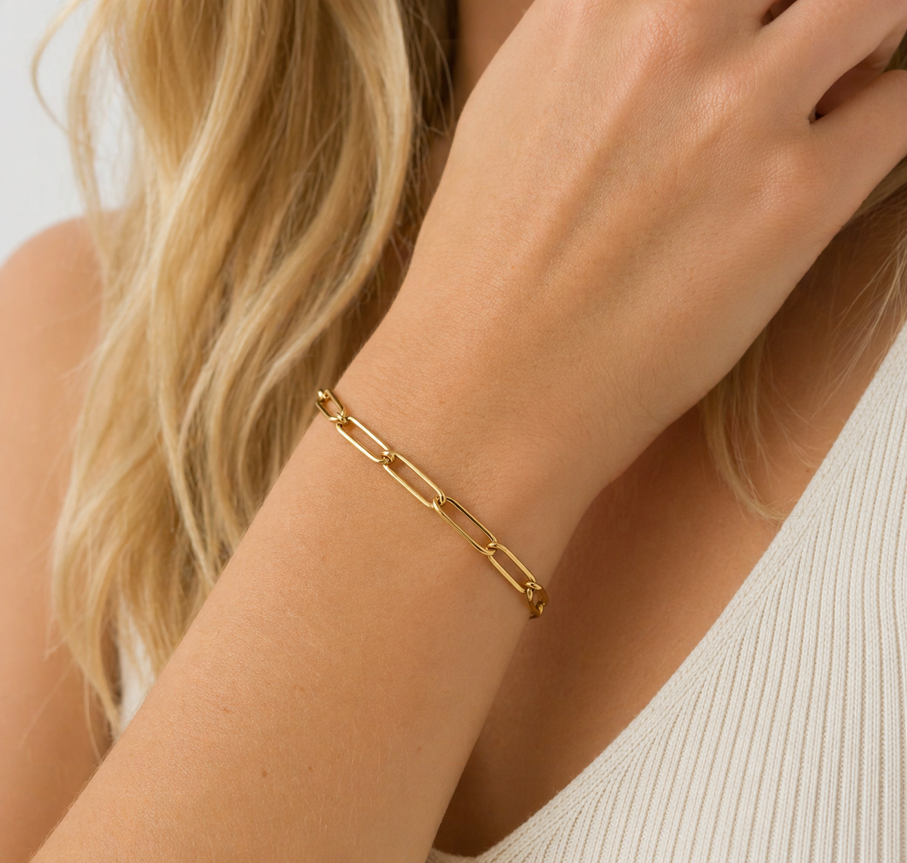 Classic Paperclip Bracelet
