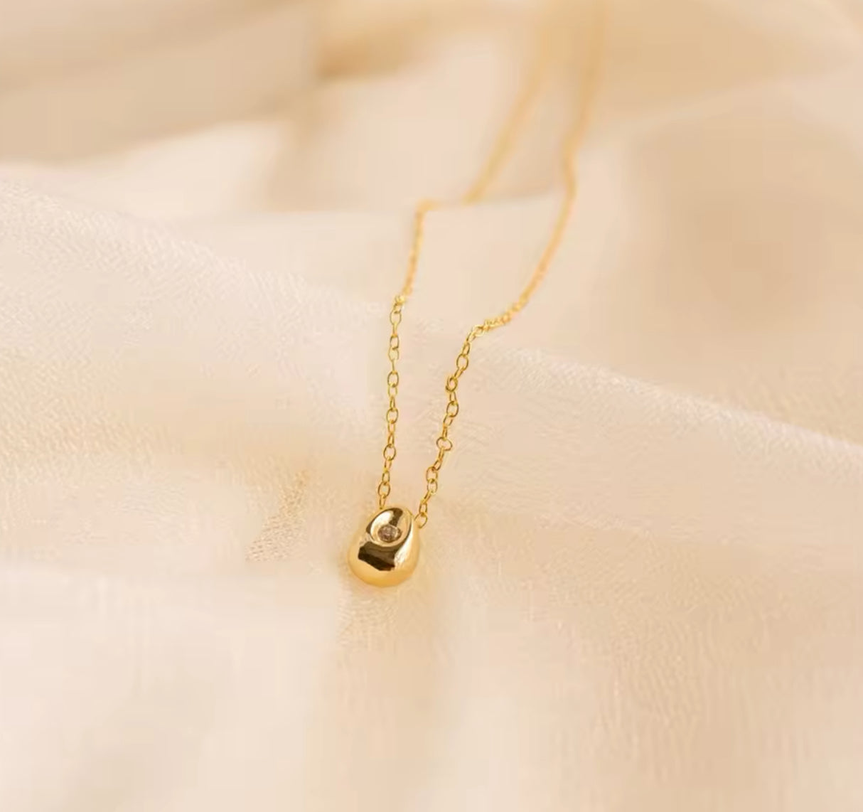 Dainty Cz necklace