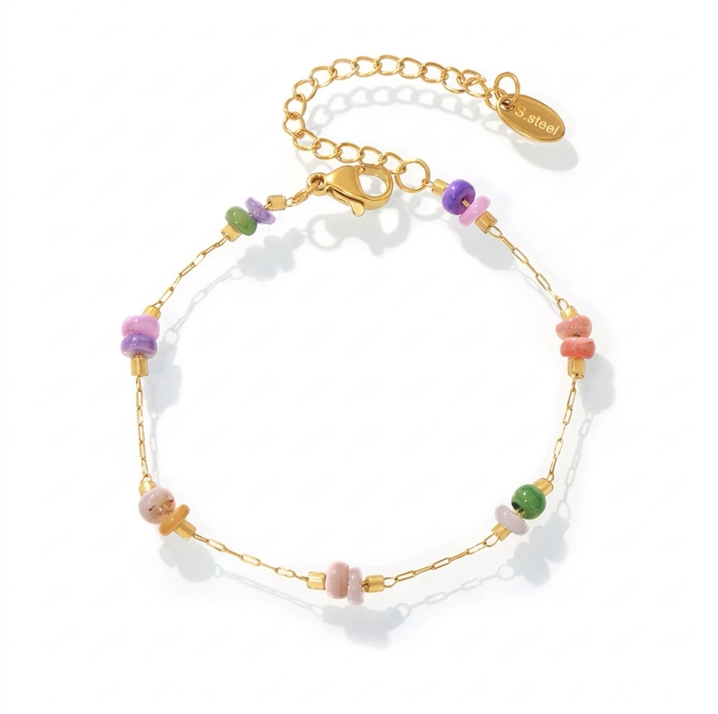 Sunny Colorful Beaded Bracelet