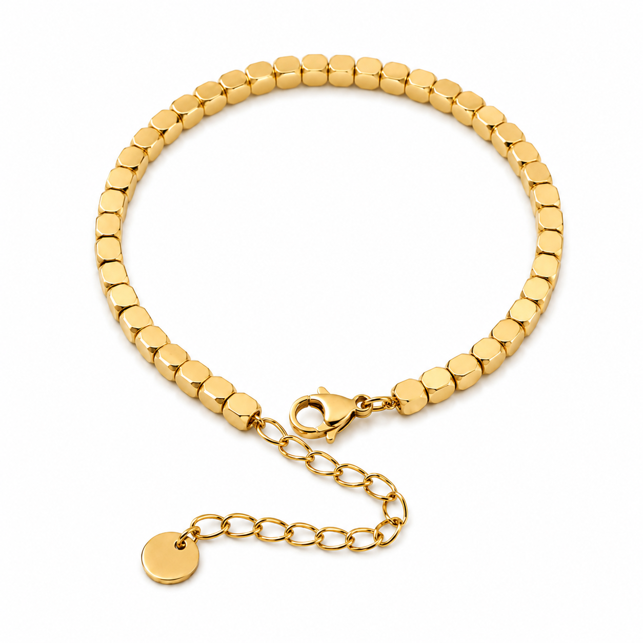 Evergold square Bracelet