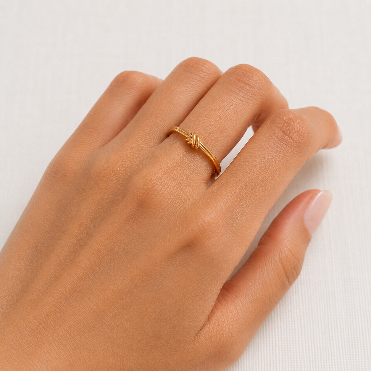 Dainty Knot Ring