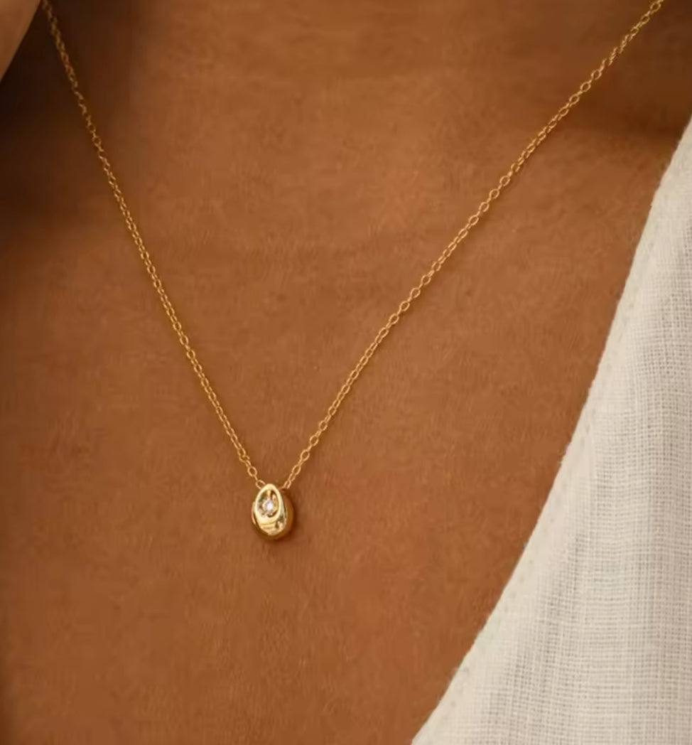 Dainty Cz necklace