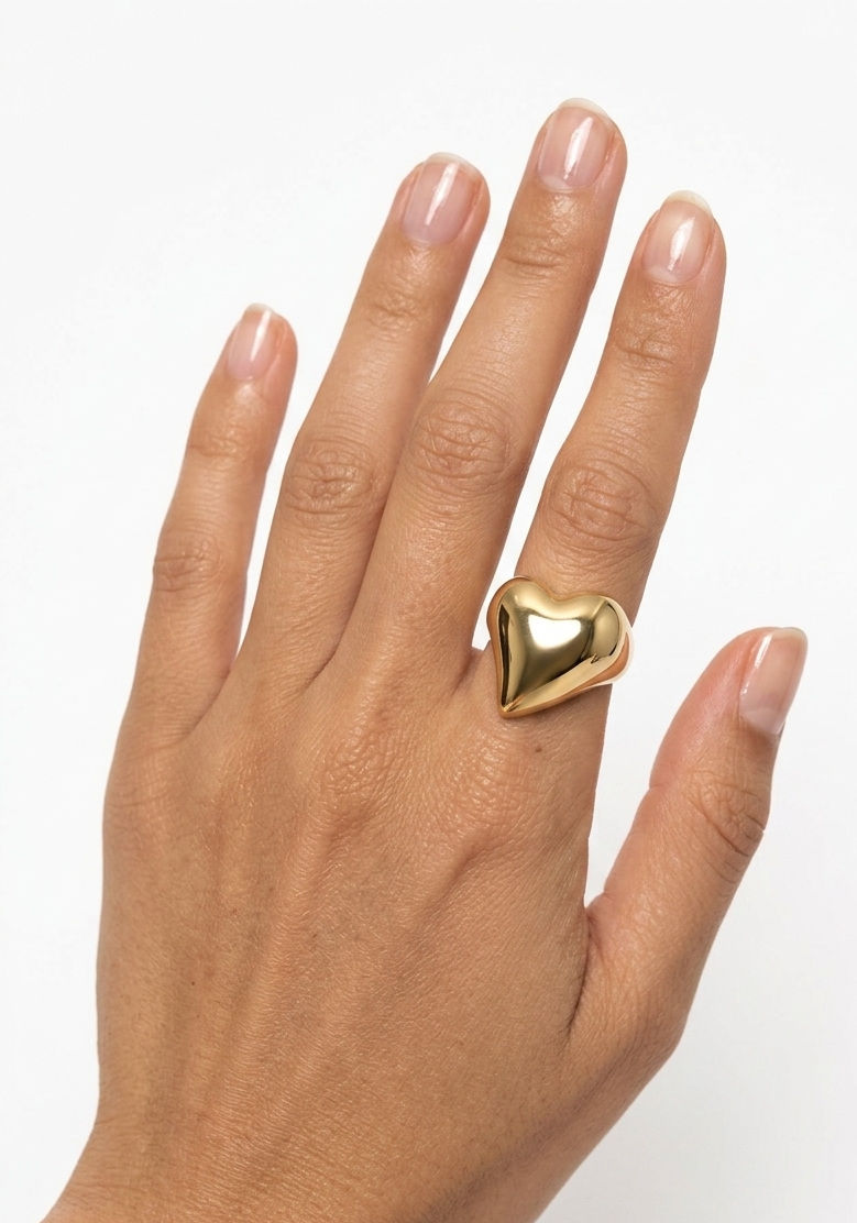 Chunky Heart Ring
