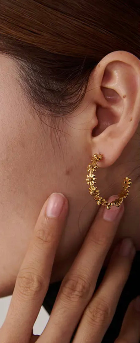 Flower Hoops