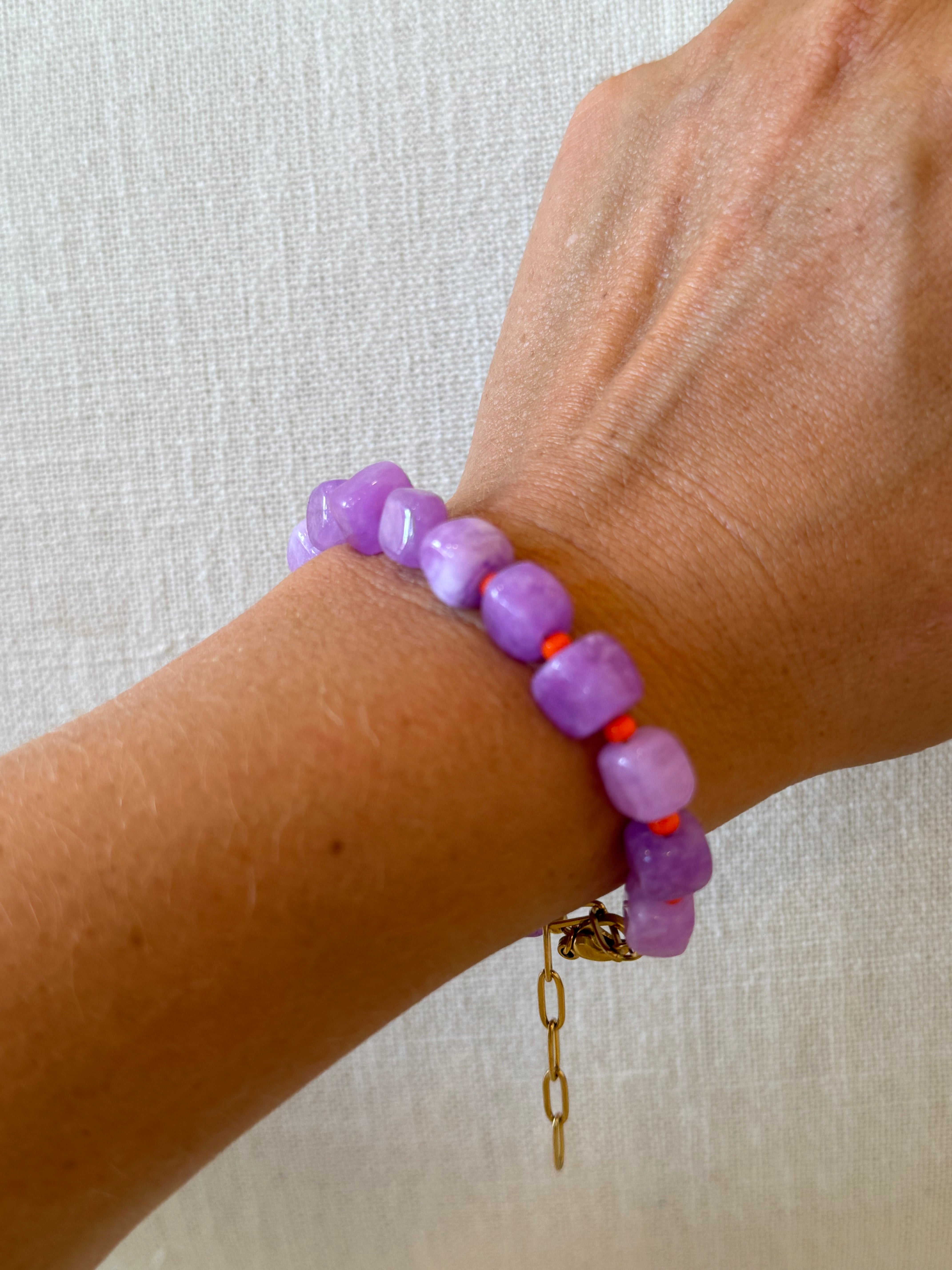 Pink & Purple Bracelet