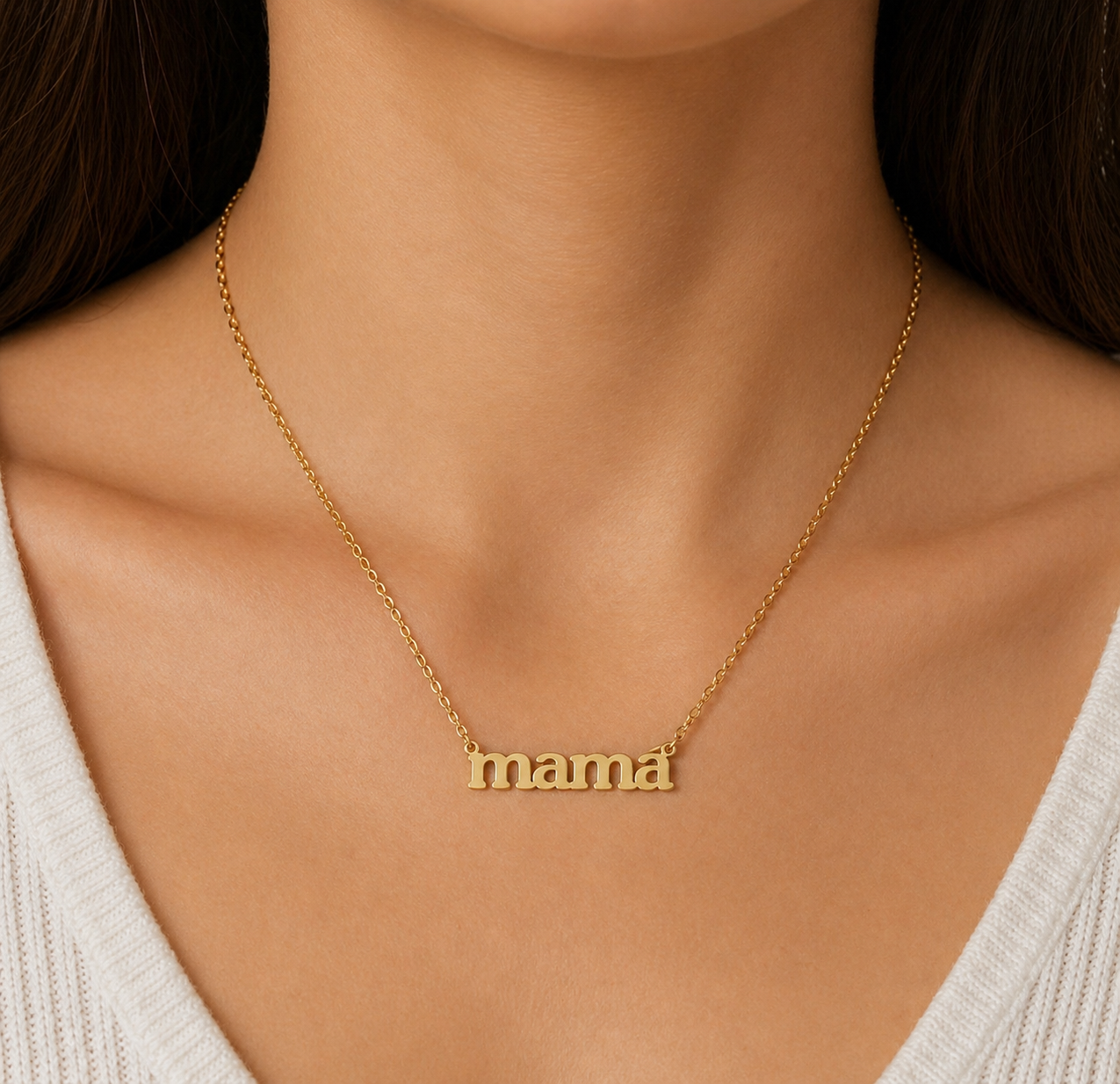 Retro Mama Necklace