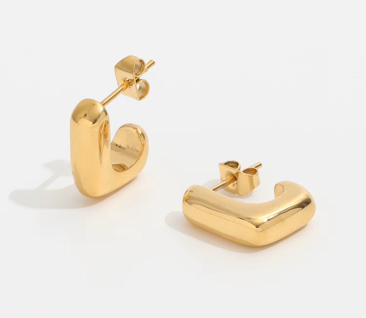 Dainty Retro Hoops