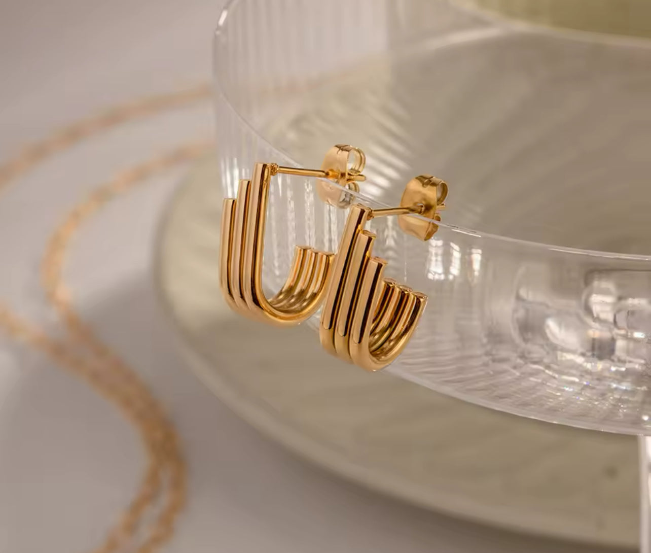 Layer line Earrings