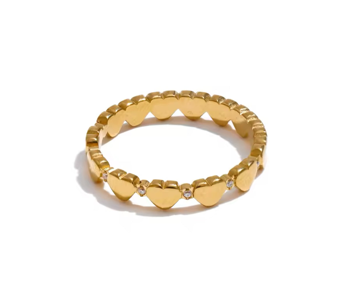 Heart Cz Ring