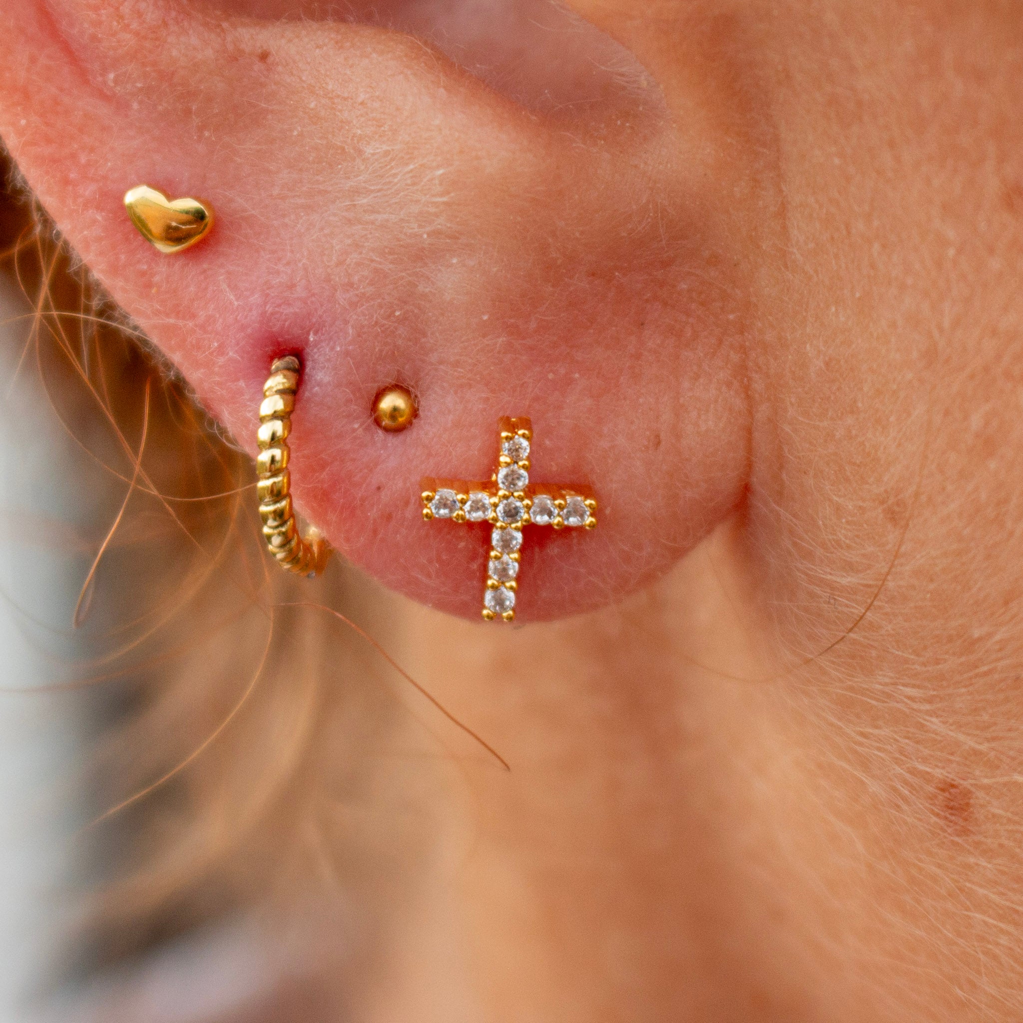 Perfect Petite Cross Studs