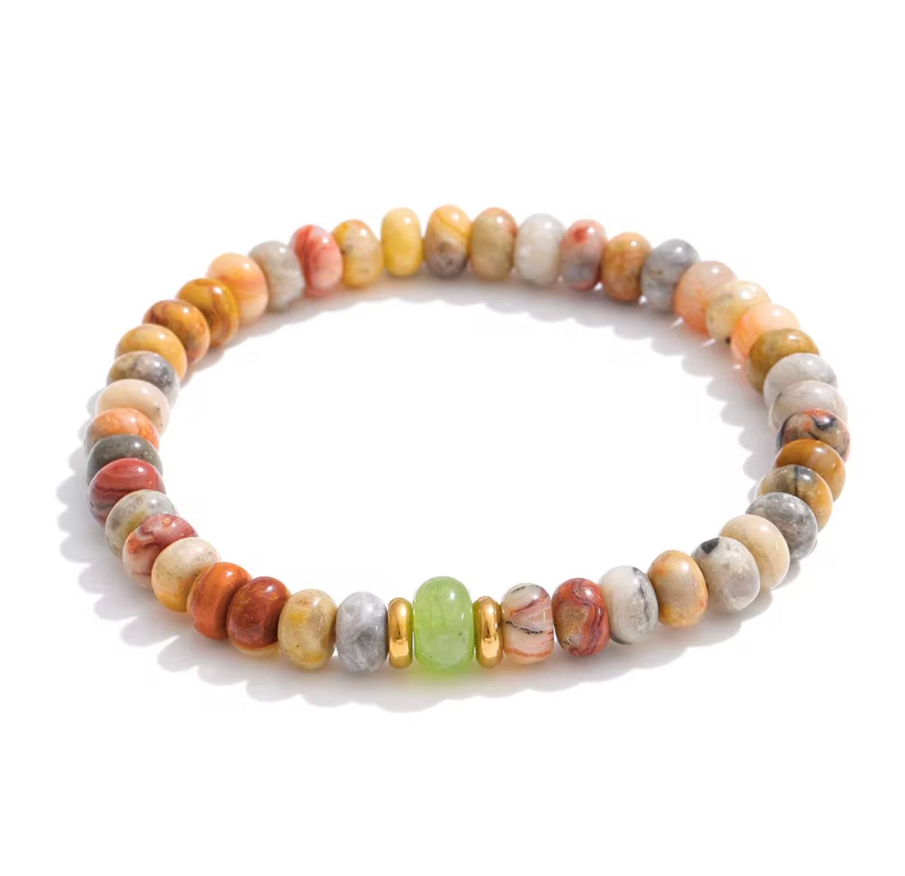 Multi Colored Stone Bracelet