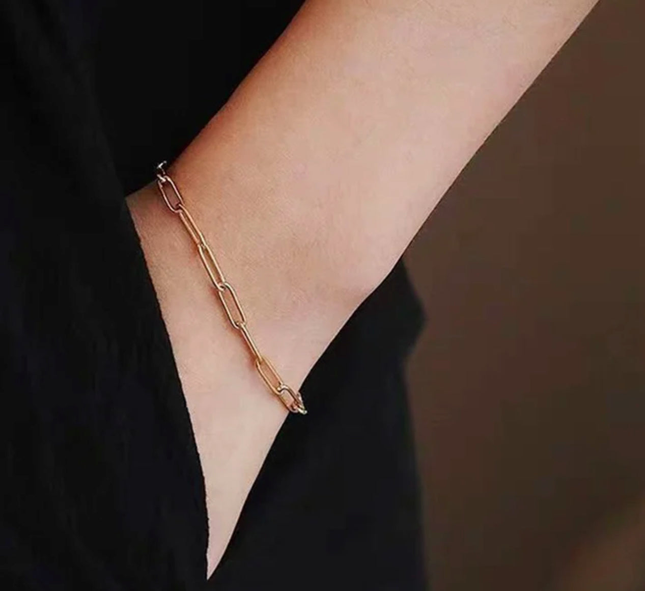 Golden Link Bracelet