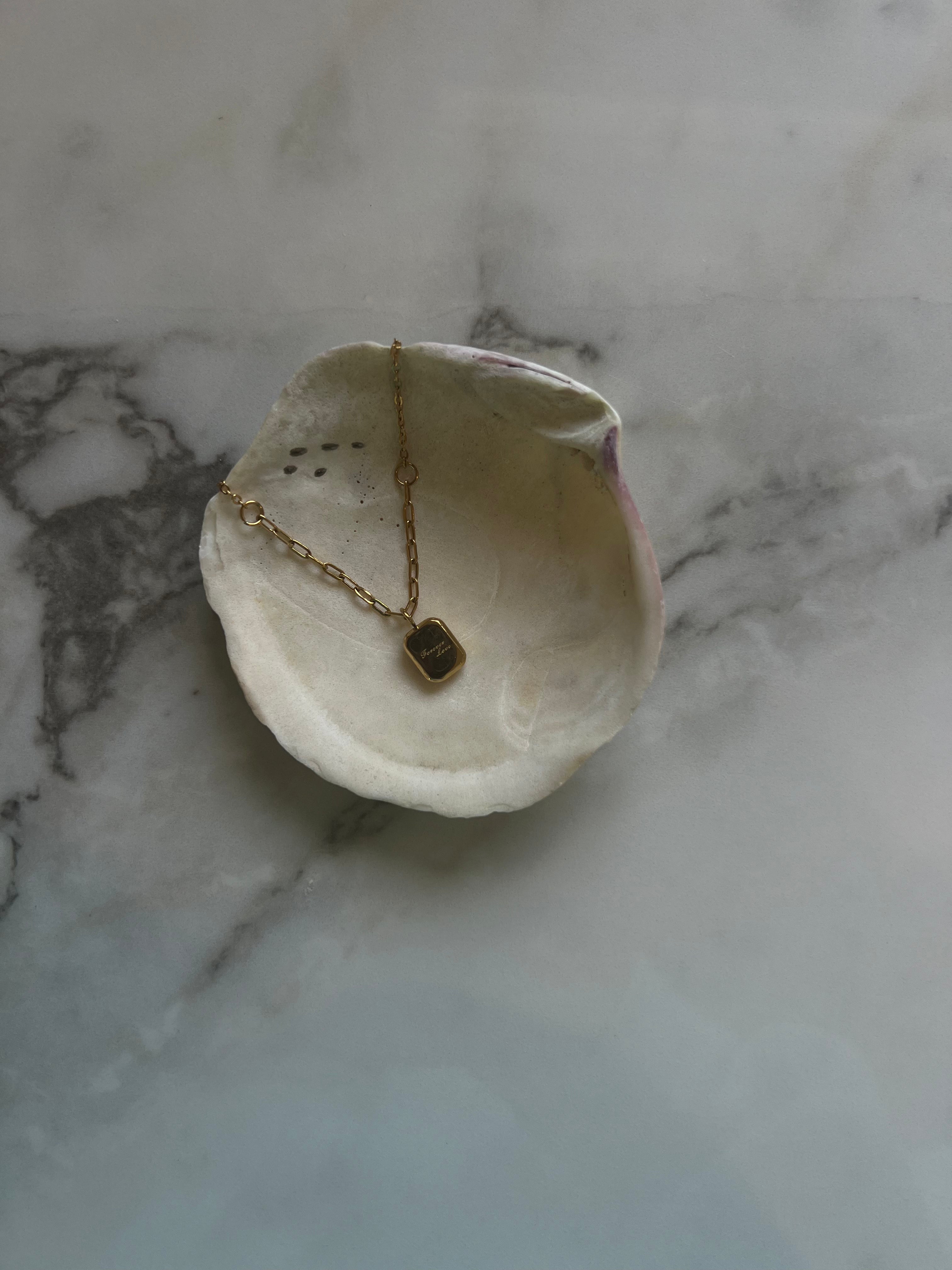 Golden Forever Love Necklace