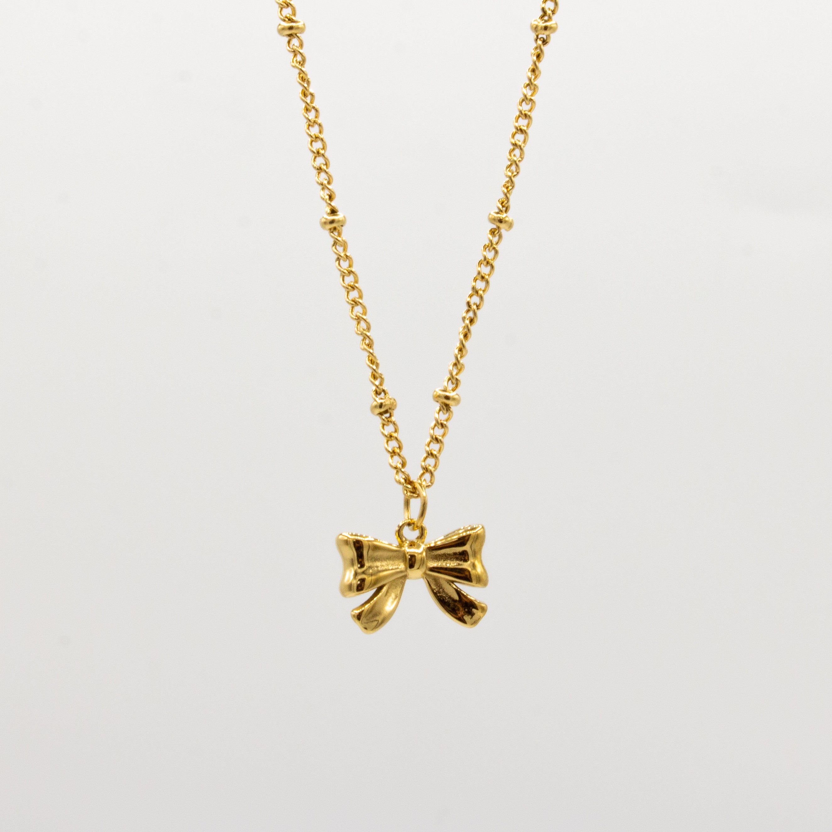 Golden Knot Necklace