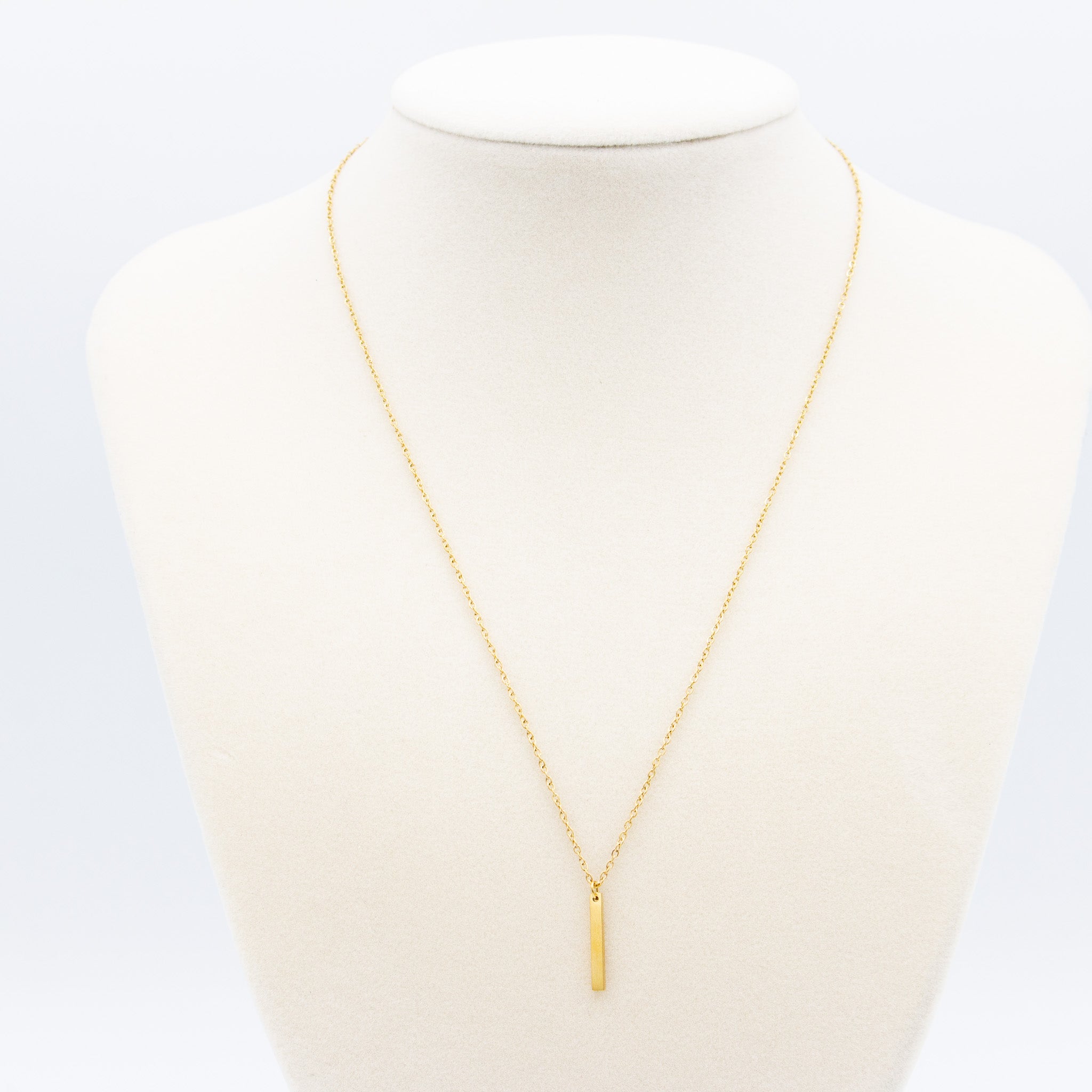 Golden Pillar Necklace