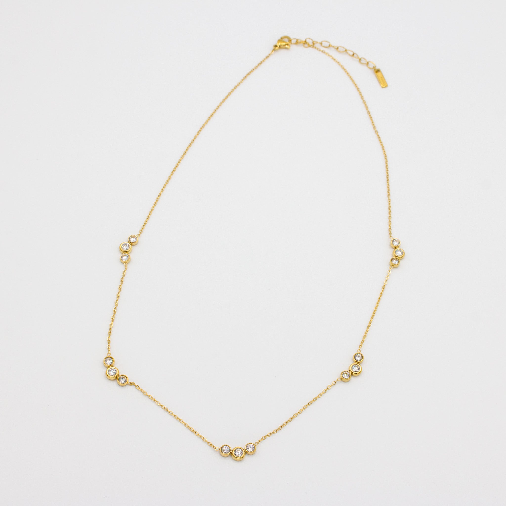 3 Cz Necklace