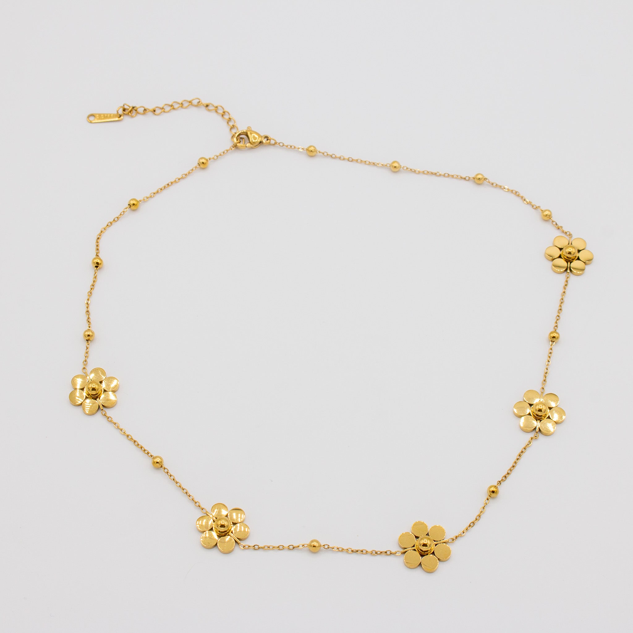 Beaded Flower Necklace