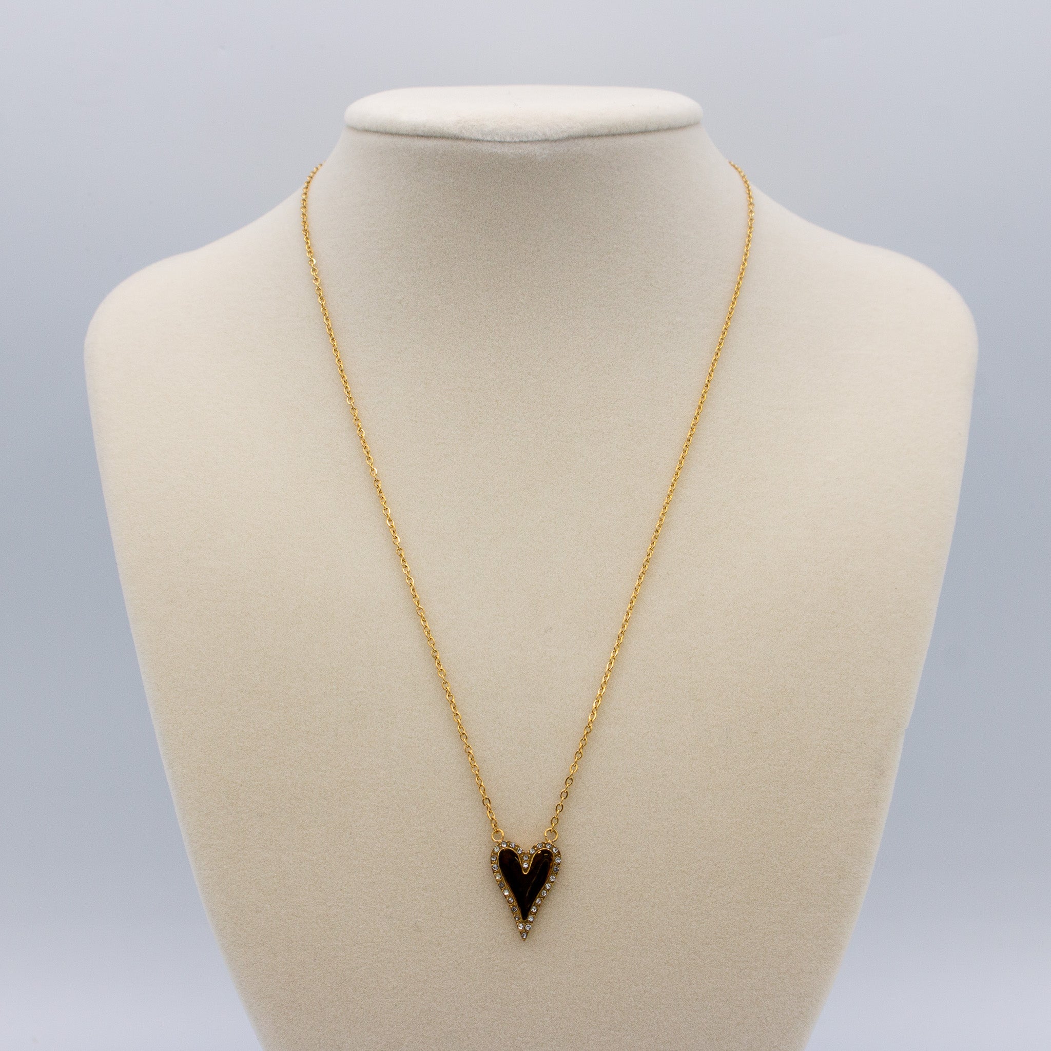 Cz Heart Necklace