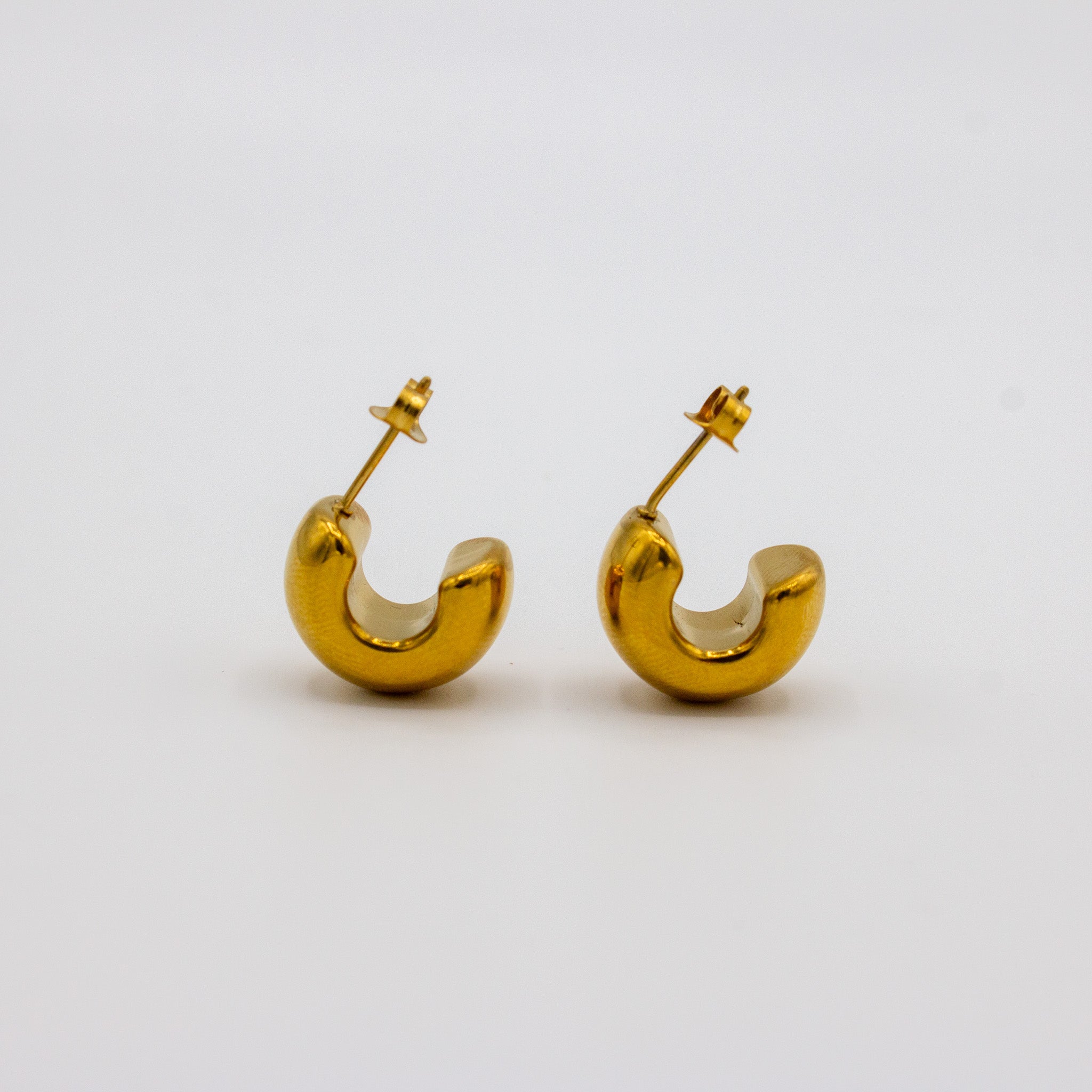 Gold Chunky Hoop