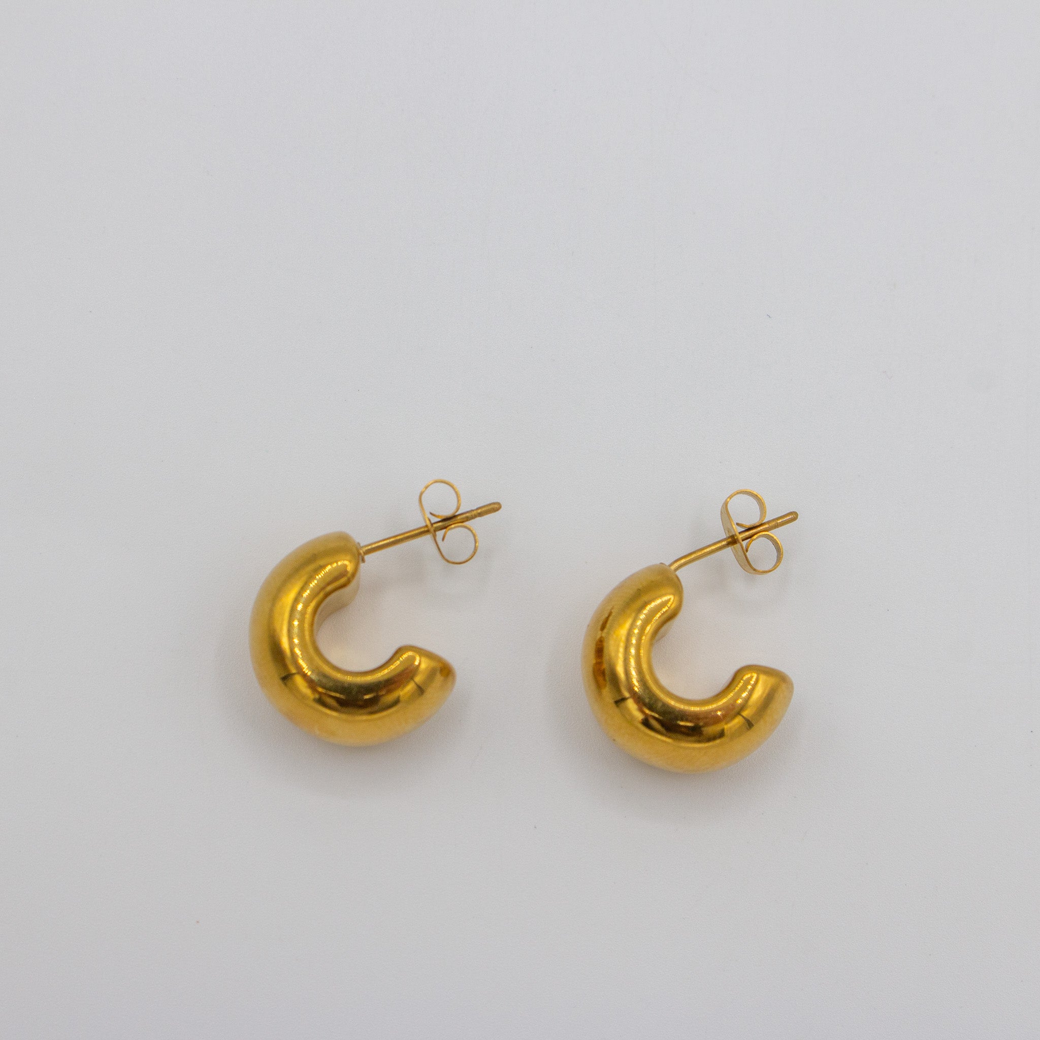 Gold Chunky Hoop