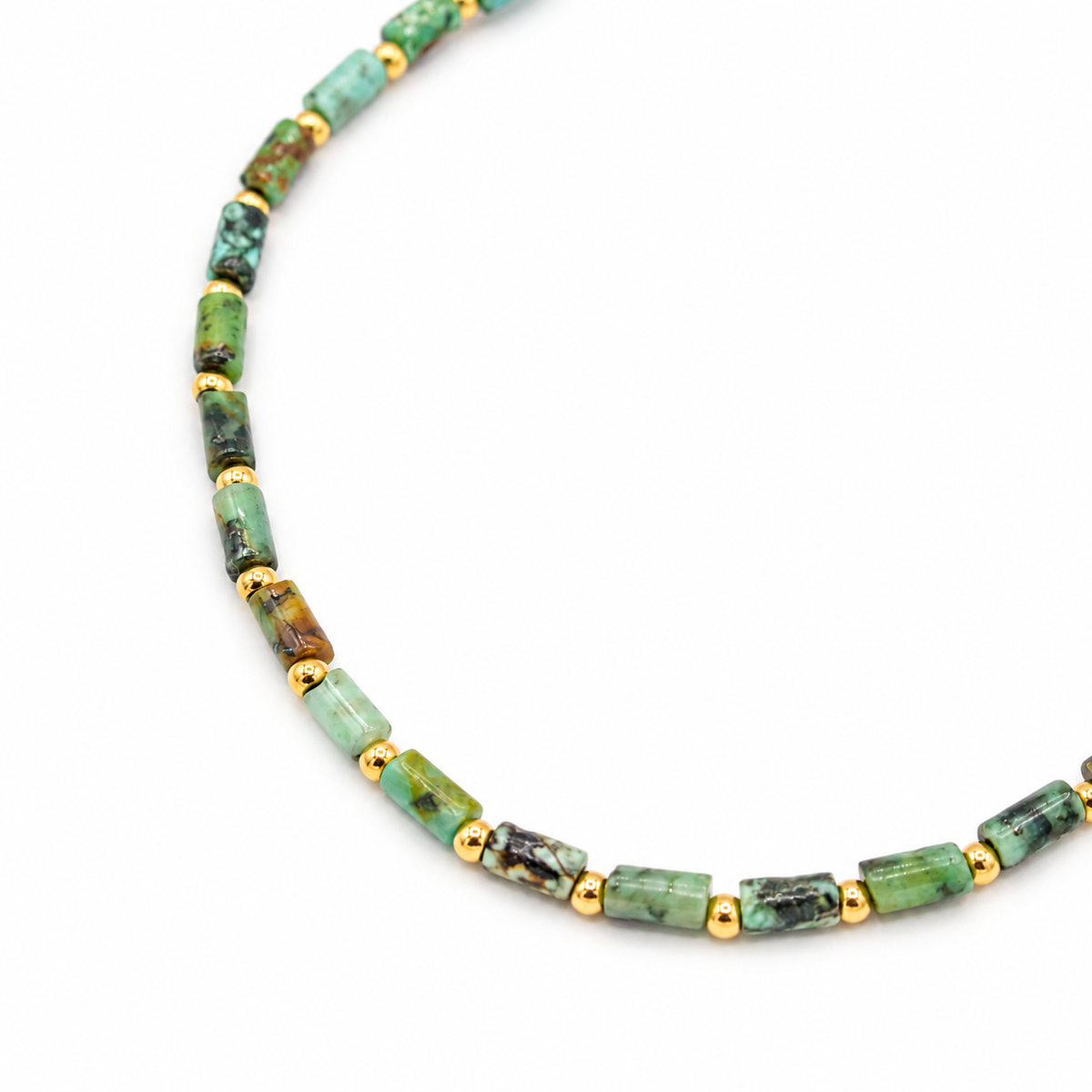 Soft Turquoise Beaded Bracelet