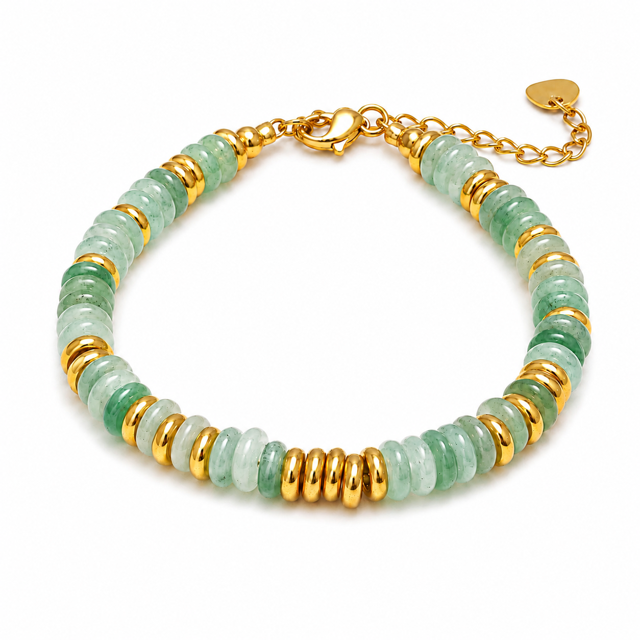 Jade Beaded Bracelet