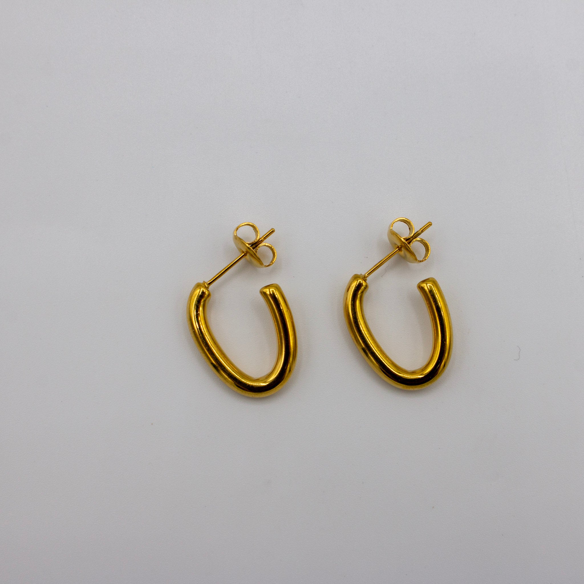 Open Oval Hoops