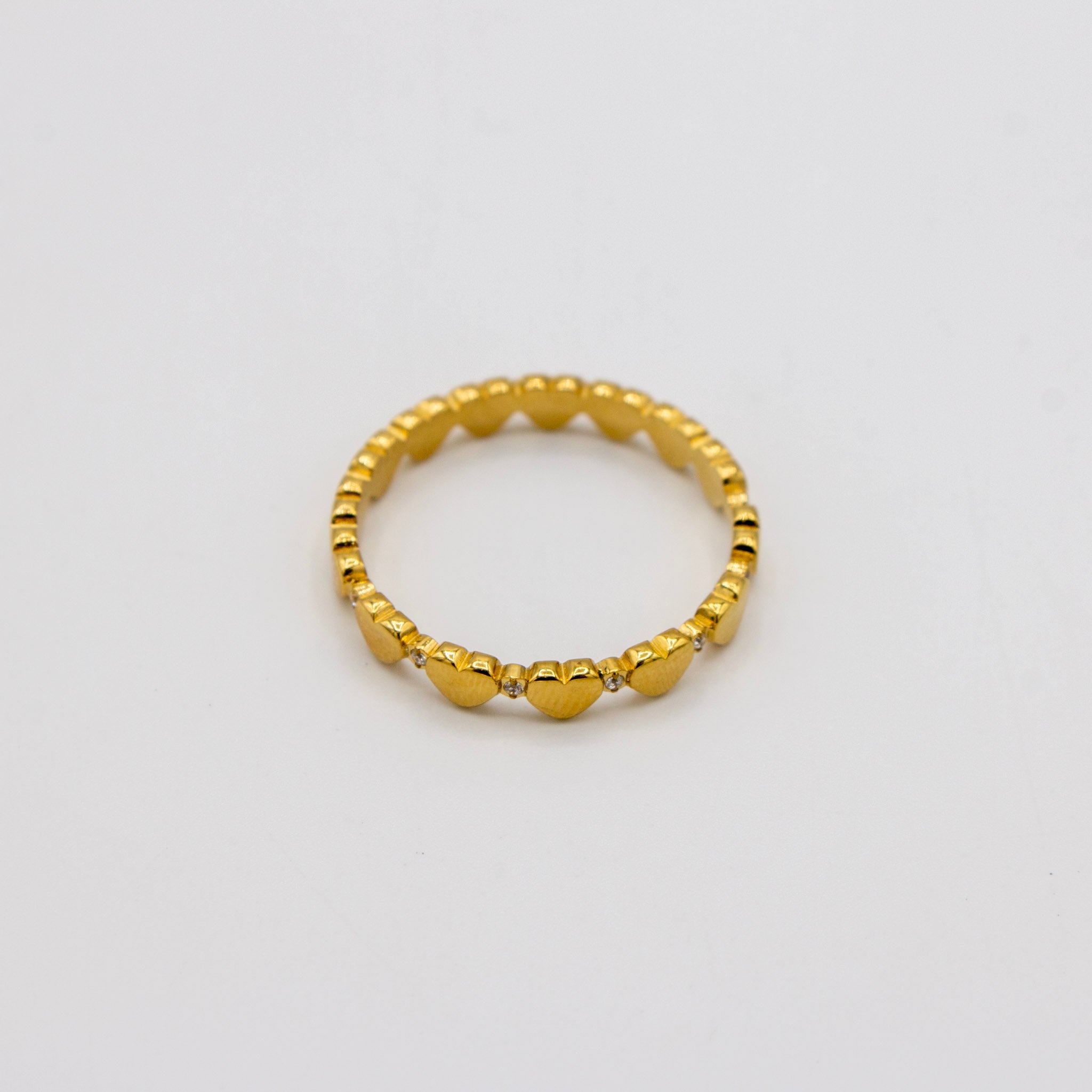 Heart Cz Ring