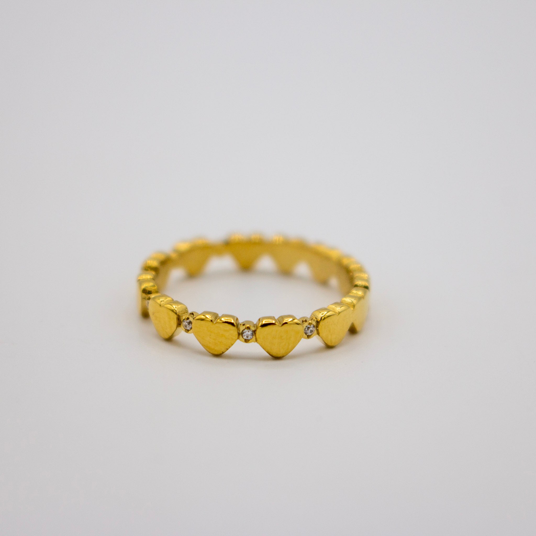 Heart Cz Ring