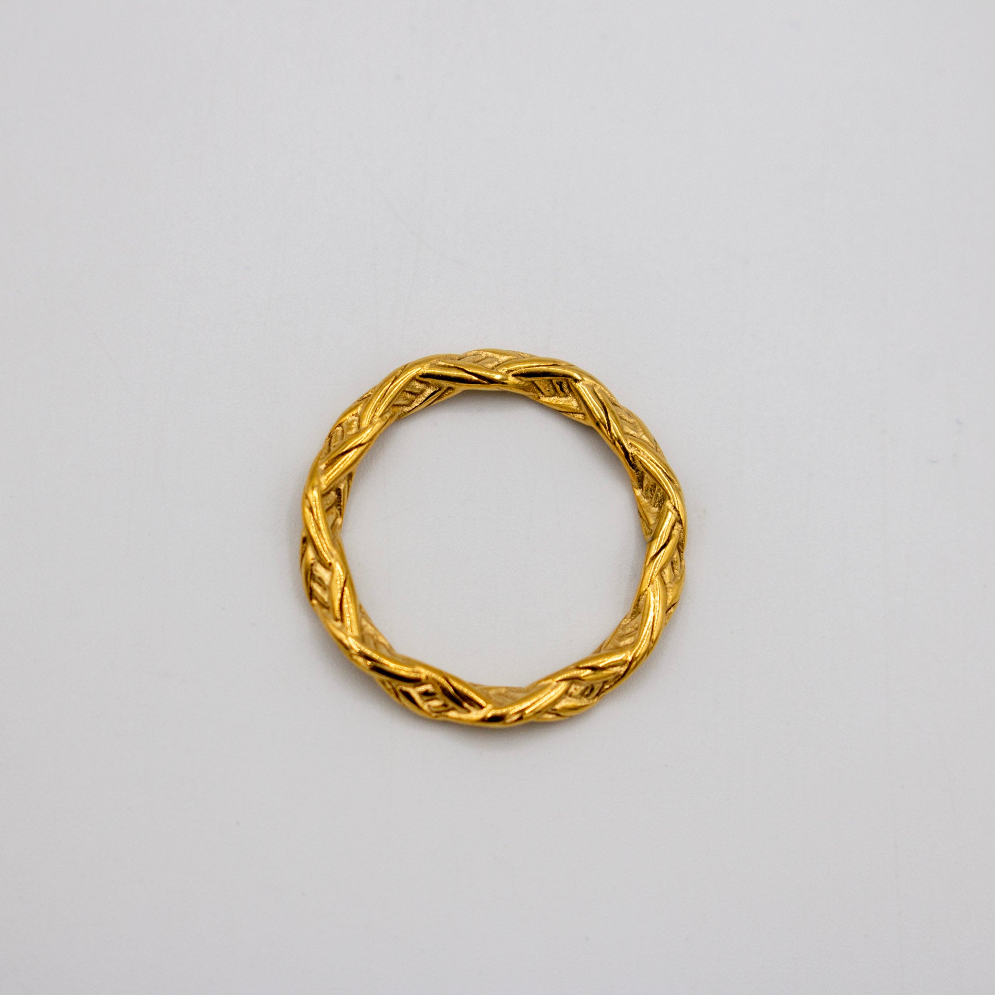 Interwoven Gold Ring