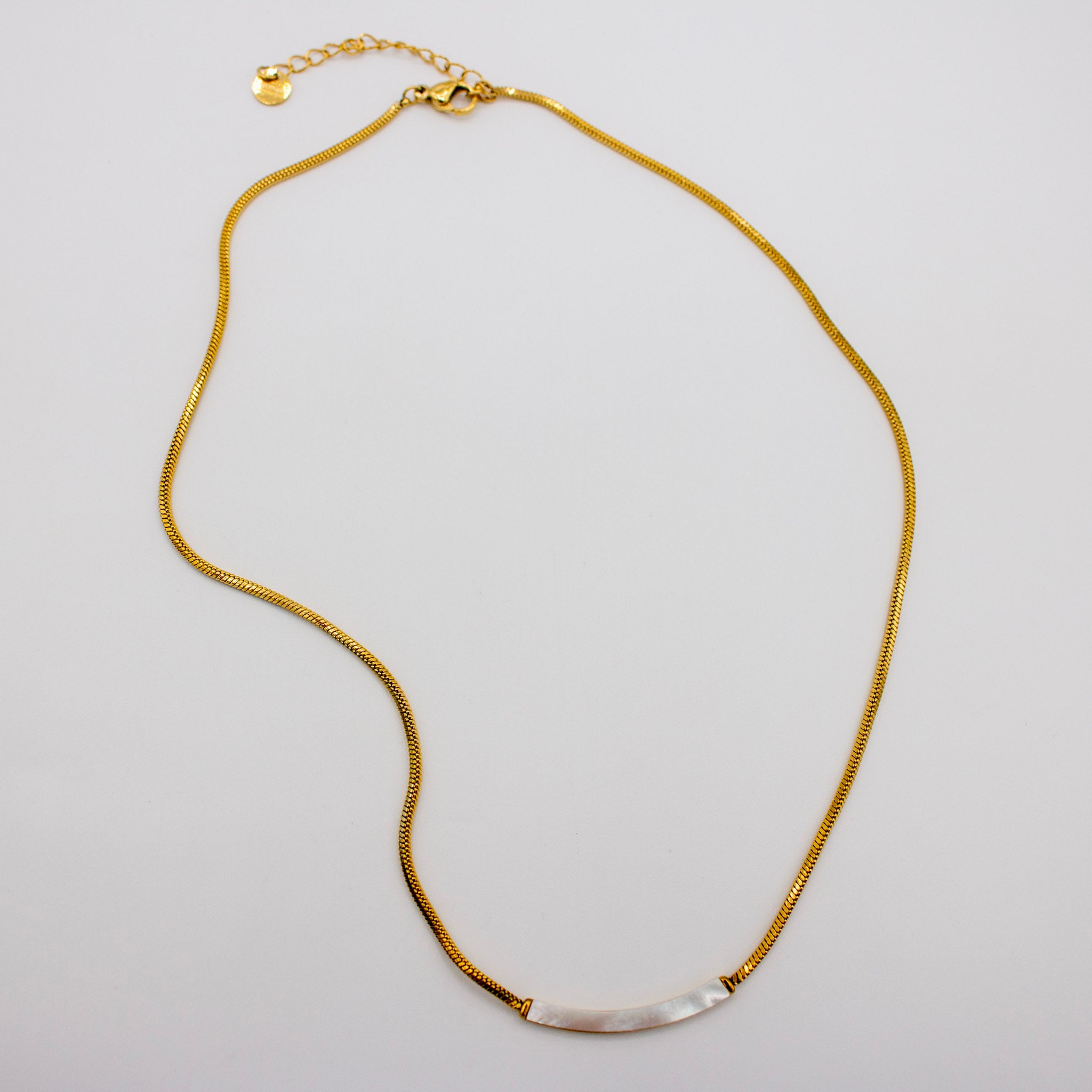 Shell Line Necklace