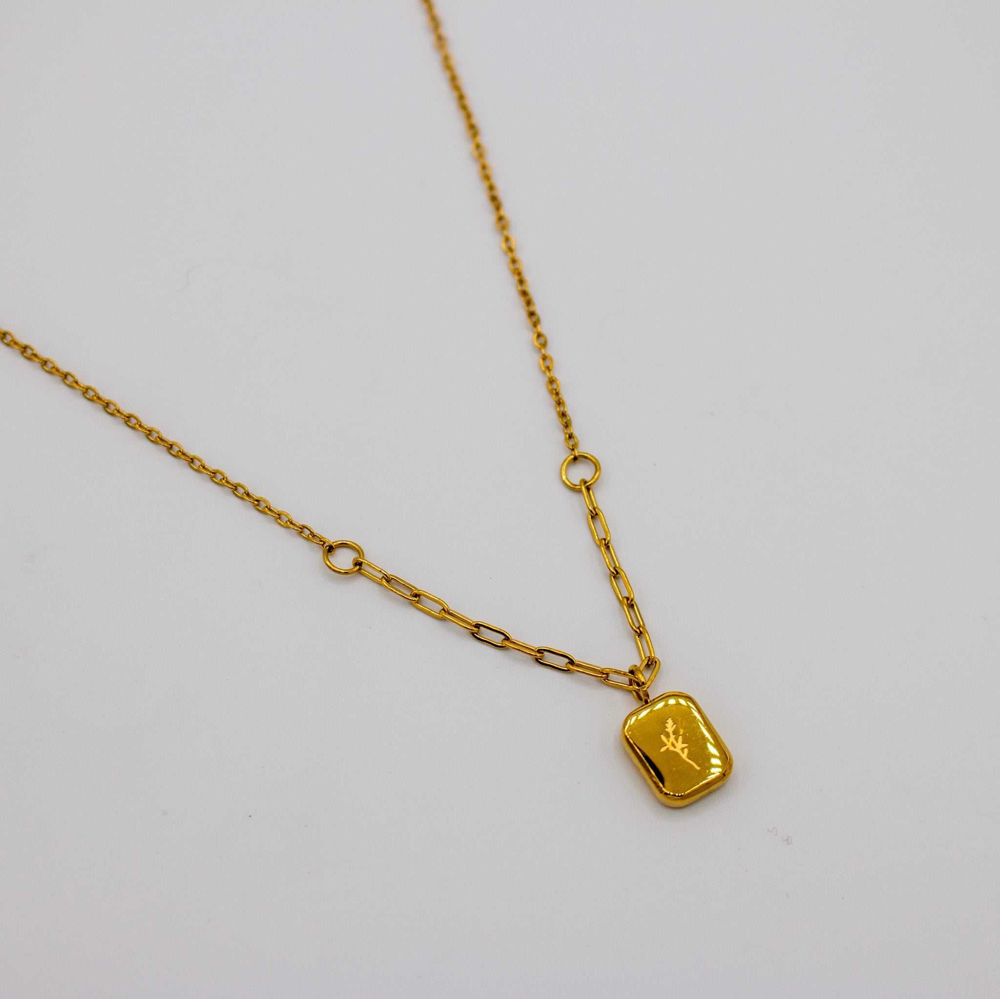 Golden Forever Love Necklace