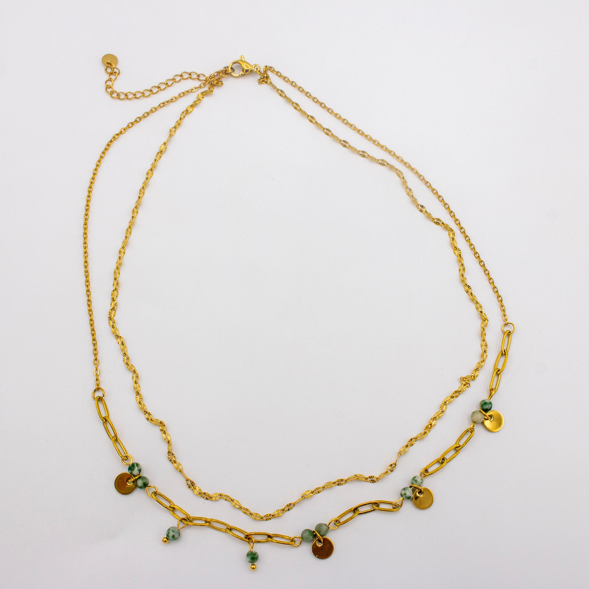 Green Agate Necklace