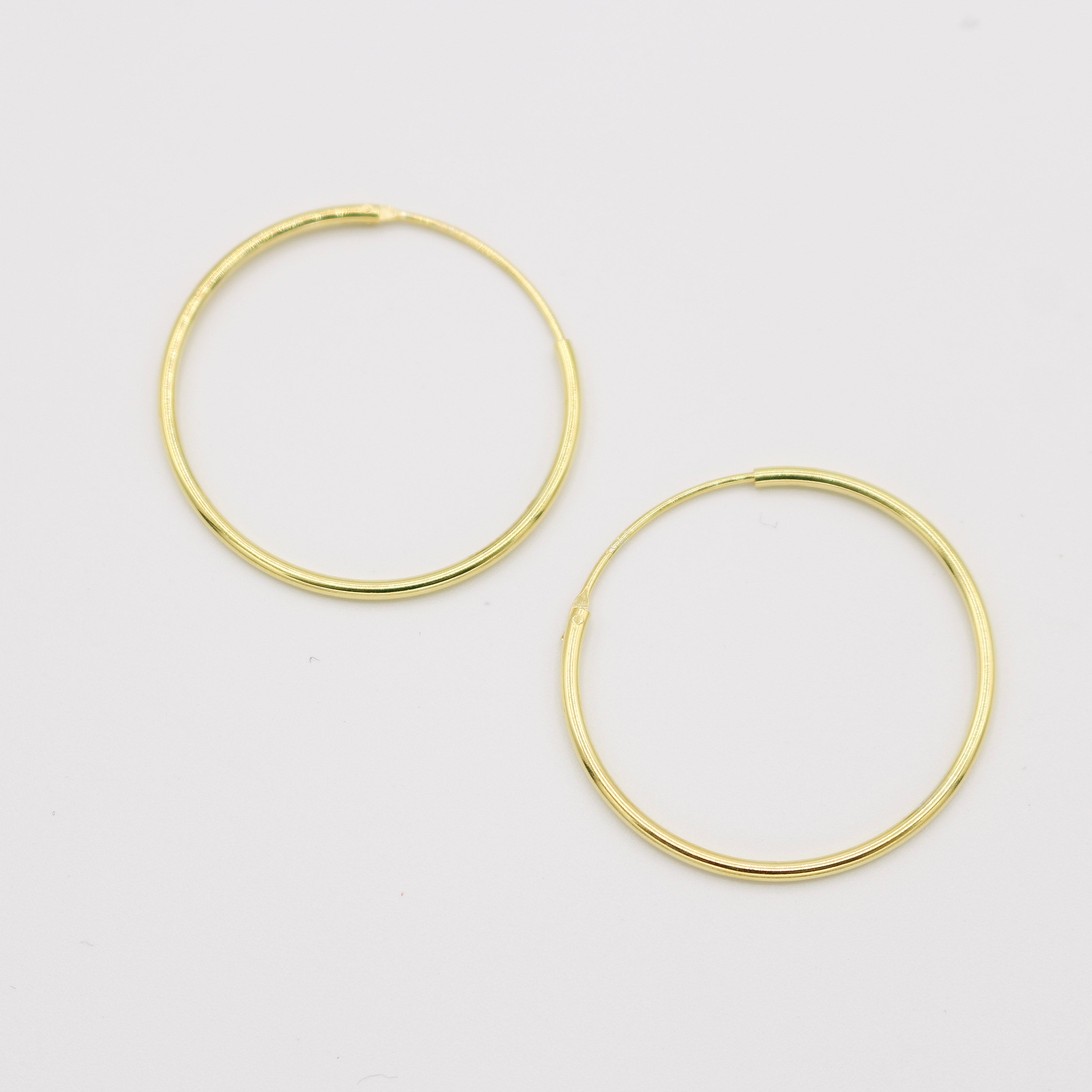 Gold Hoops - Medi