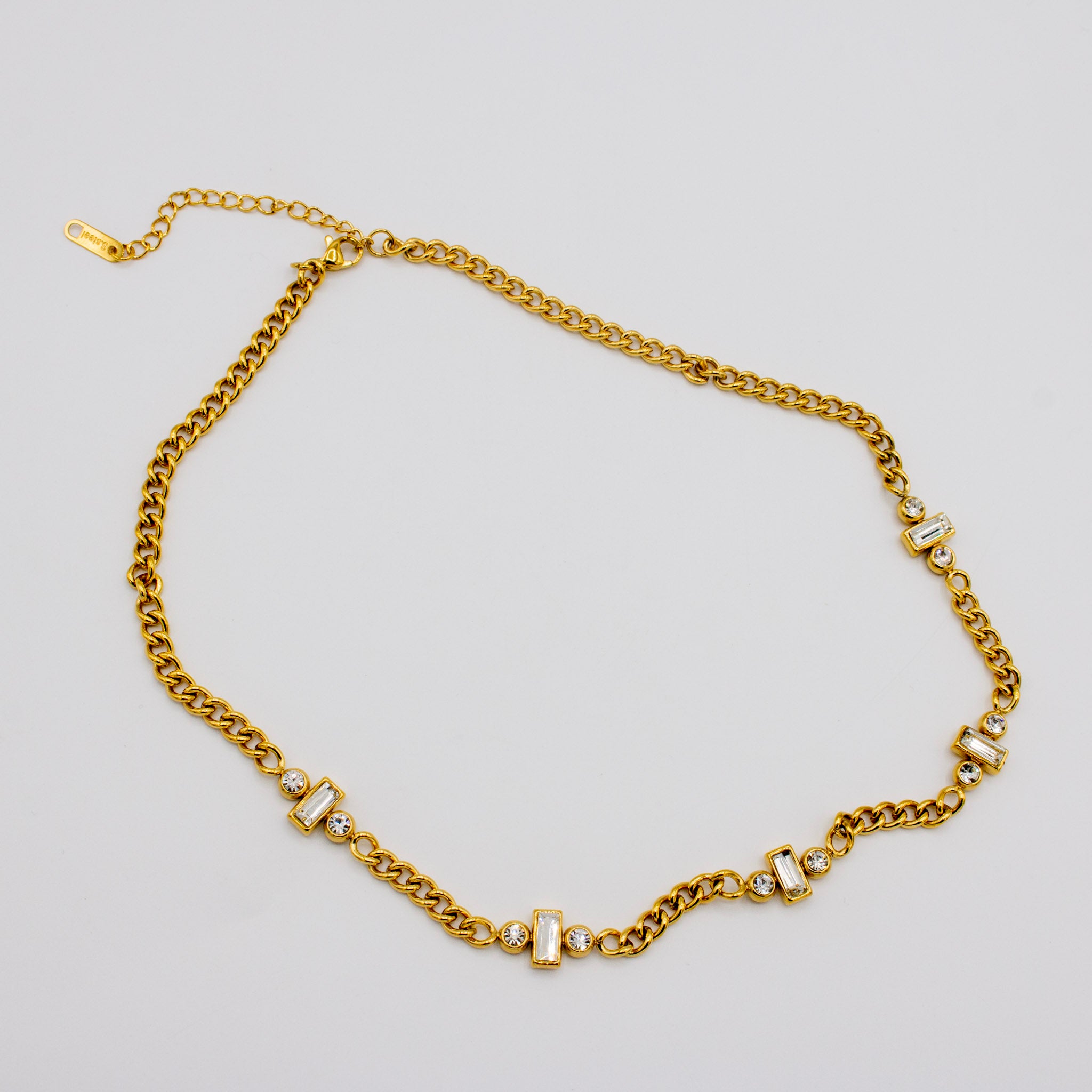 Baguette Cz Chain