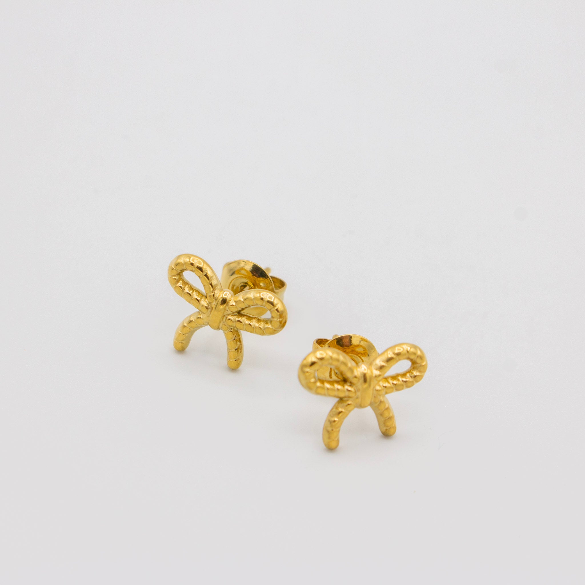 Petite Bow Rope Studs
