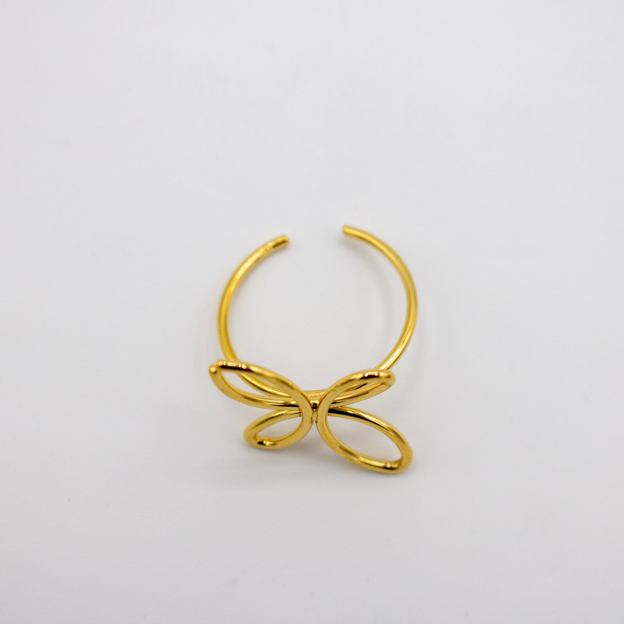 Whimsical Flower Adjustable Ring